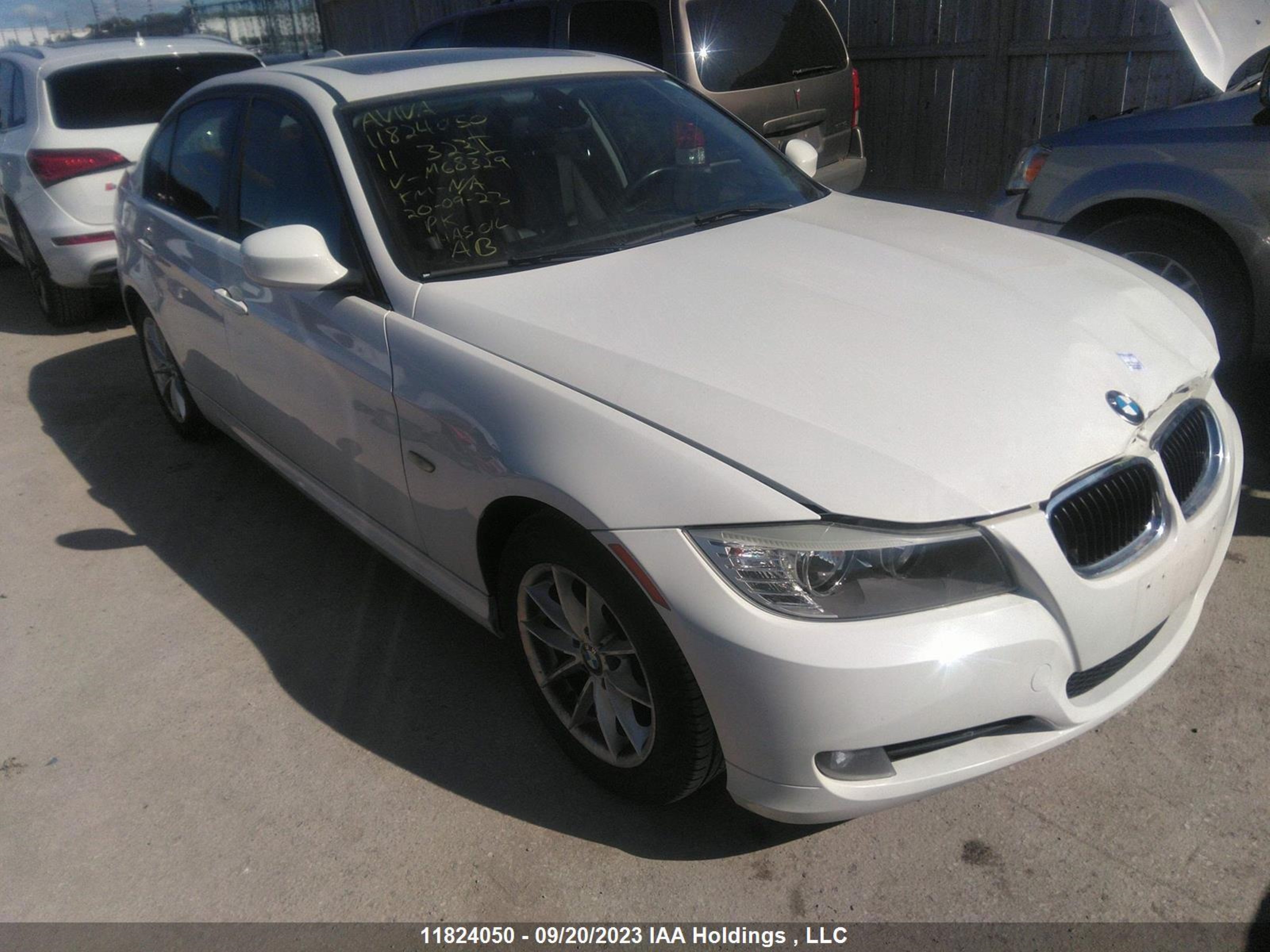 BMW 3ER 2011 wbapg7g57bnm68329