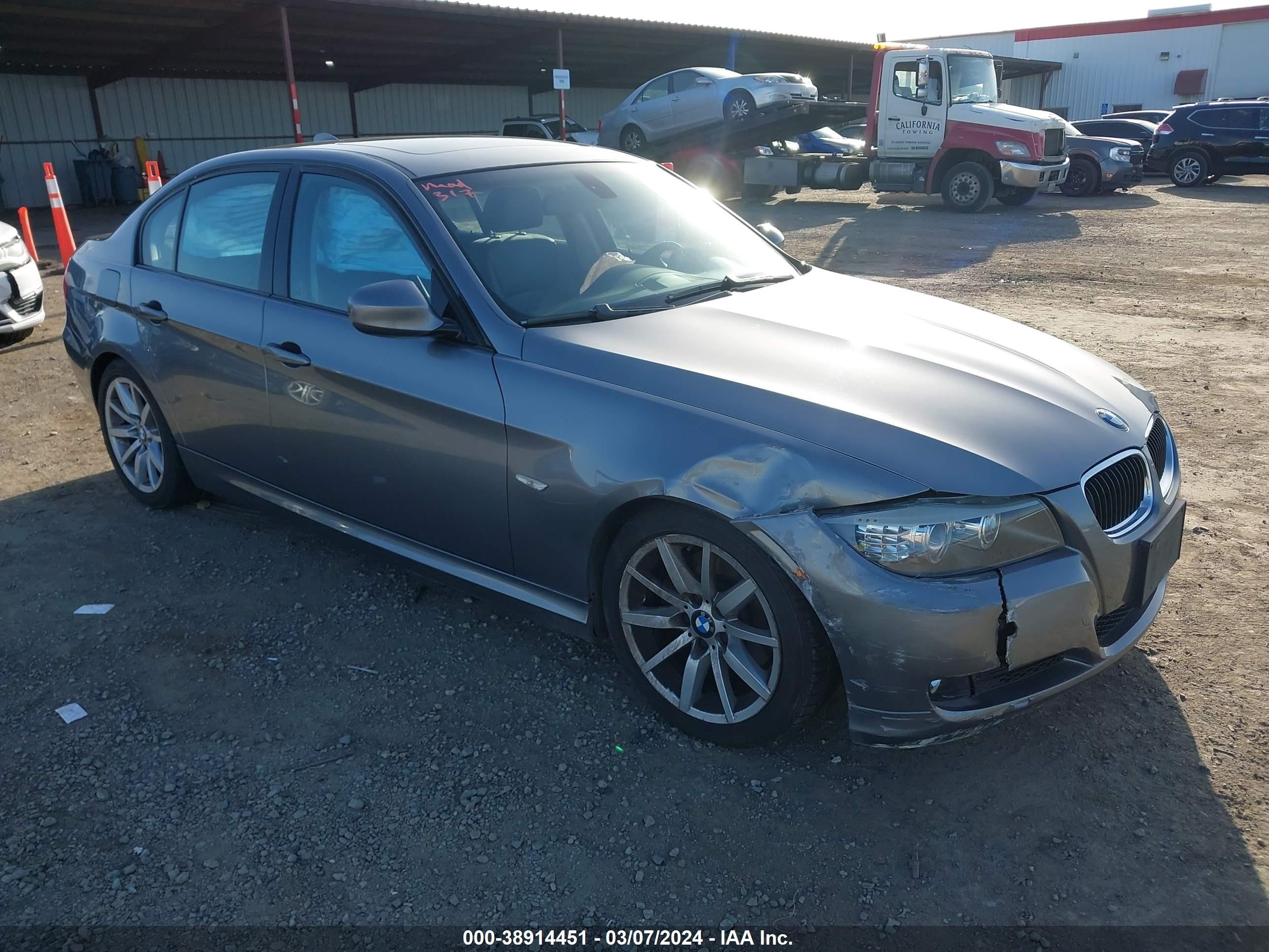 BMW 3ER 2009 wbaph53529a436932