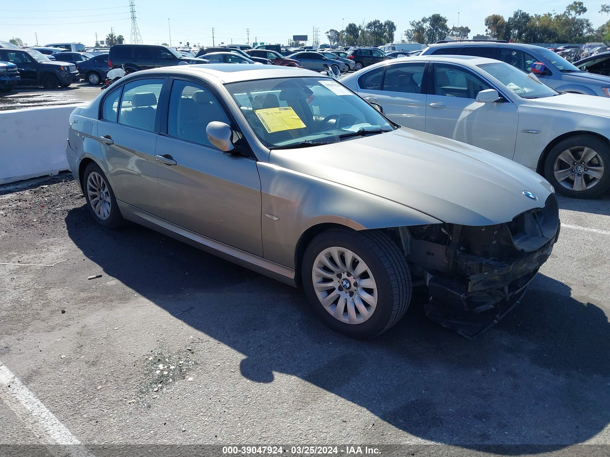 BMW 3ER 2009 wbaph53579a436067