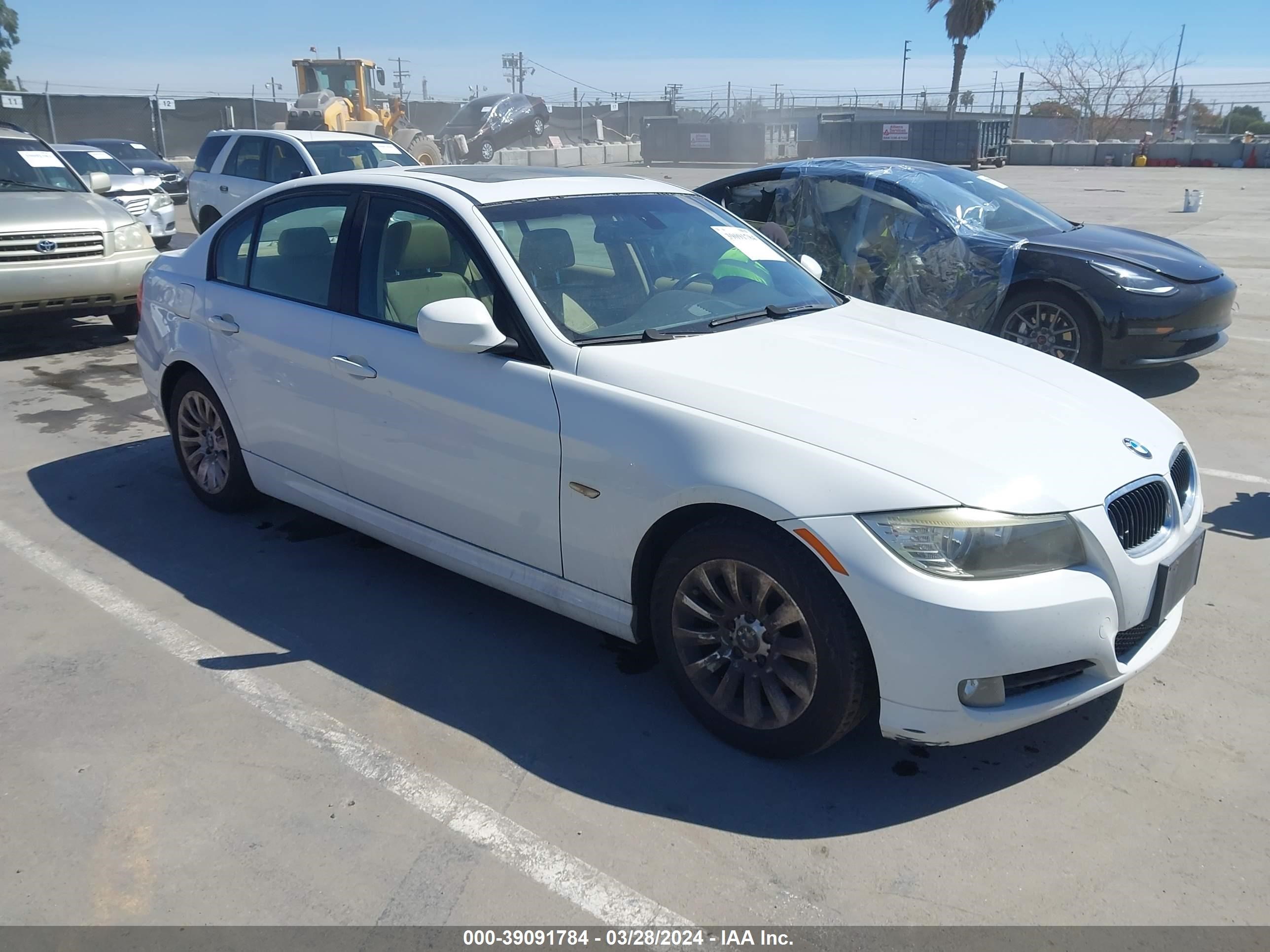 BMW 3ER 2009 wbaph57519nm32552