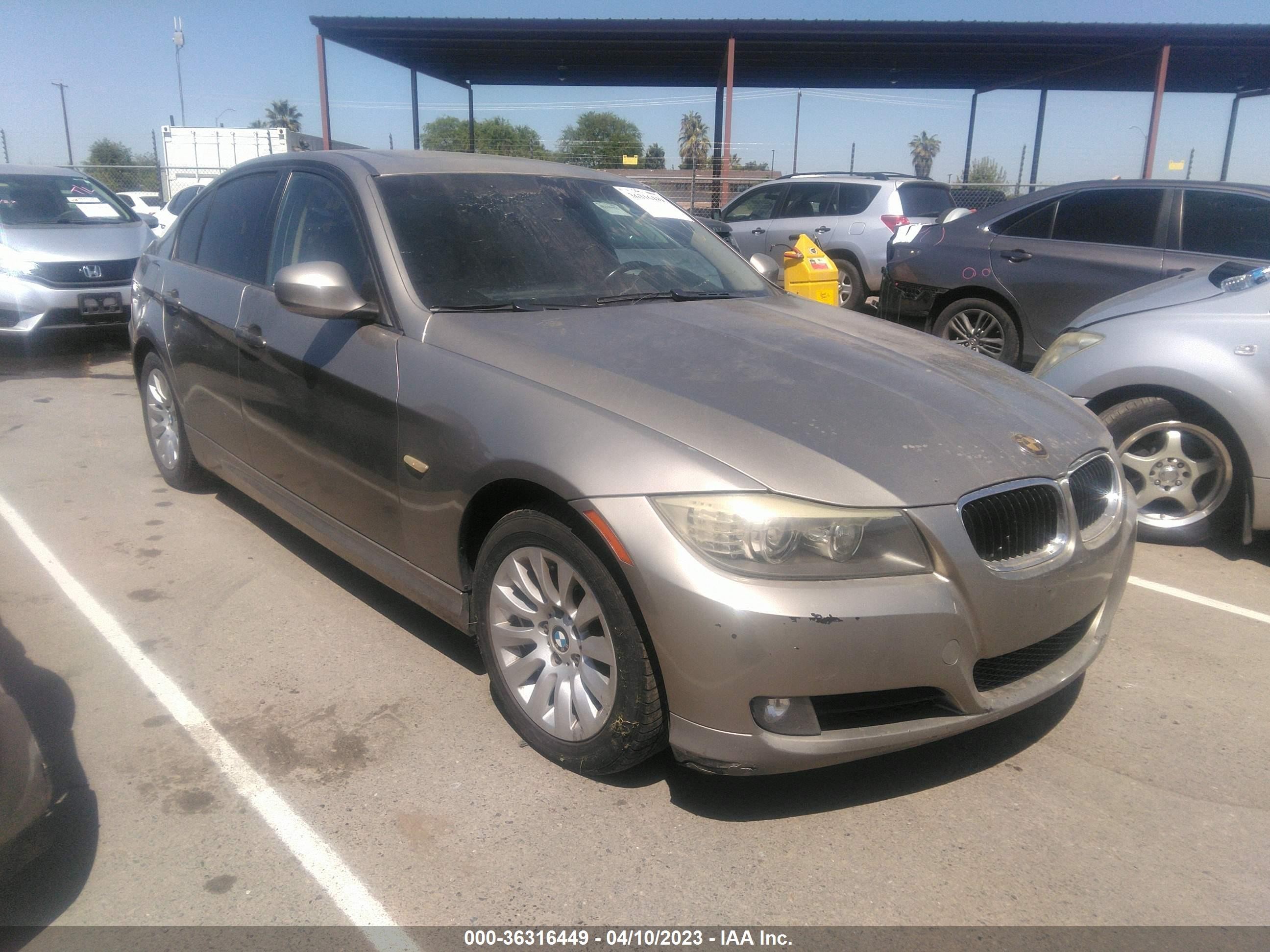 BMW 3ER 2009 wbaph57589nl77579