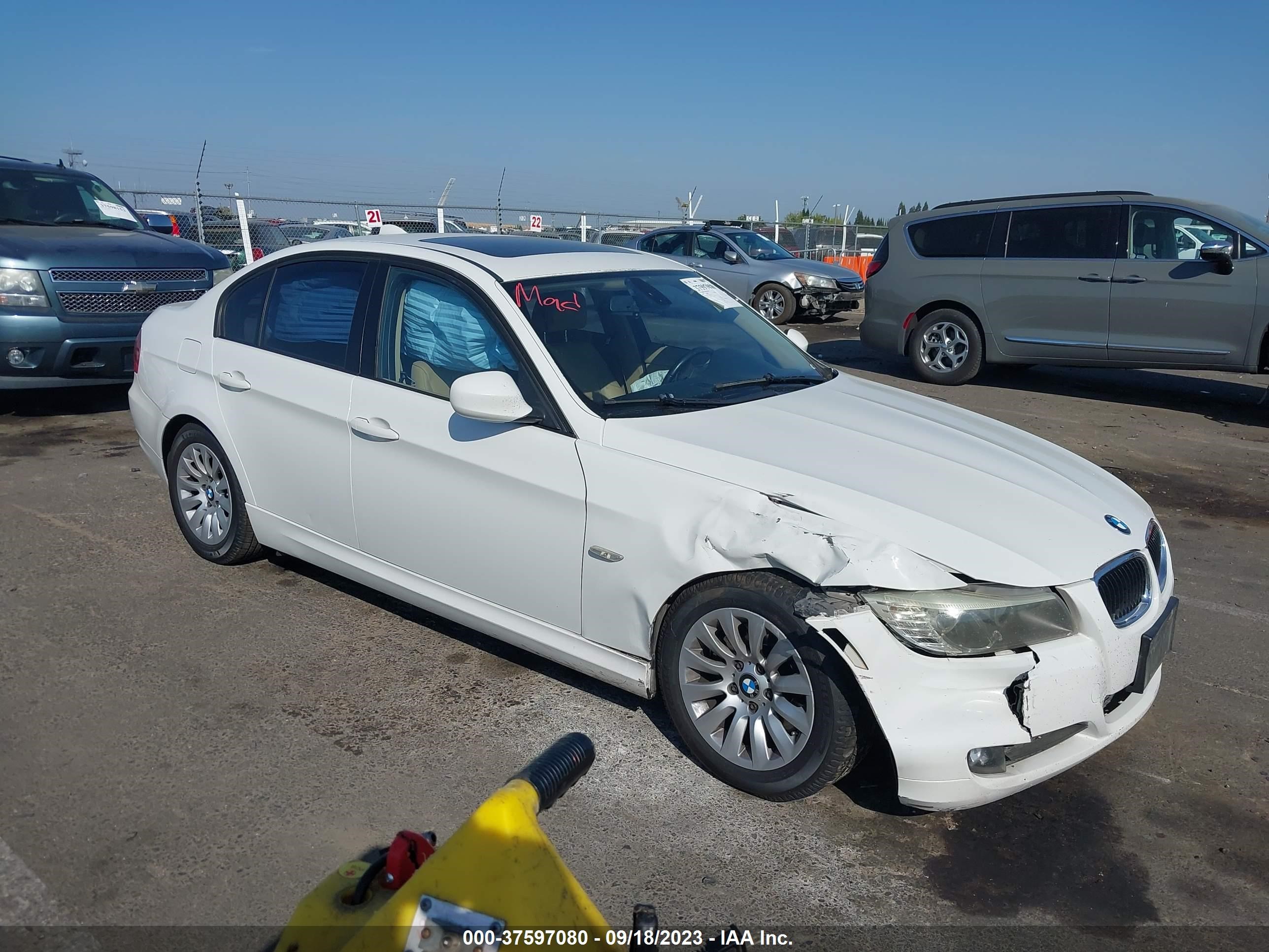 BMW 3ER 2009 wbaph73579a173378