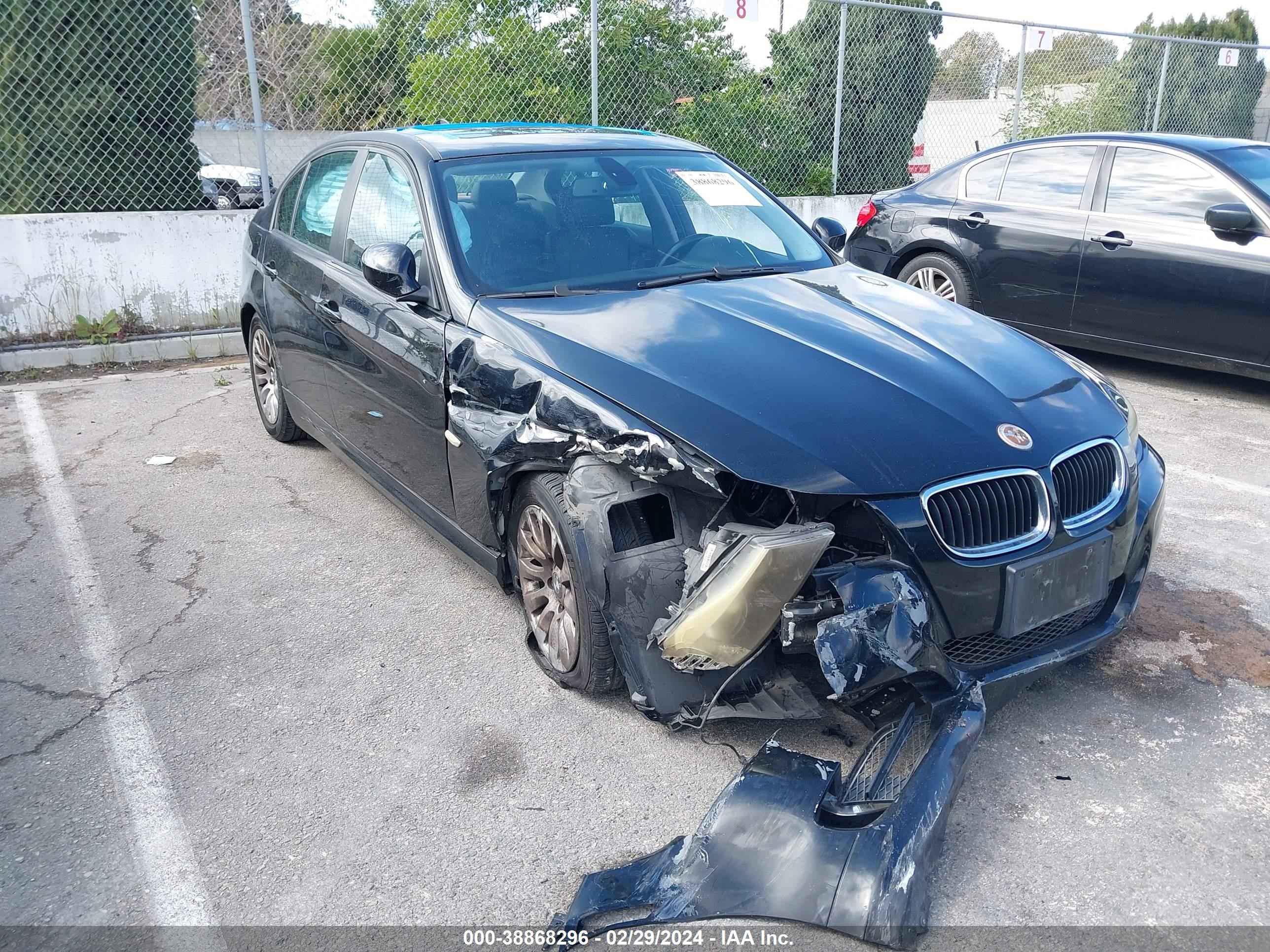 BMW 3ER 2009 wbaph77509nm47670