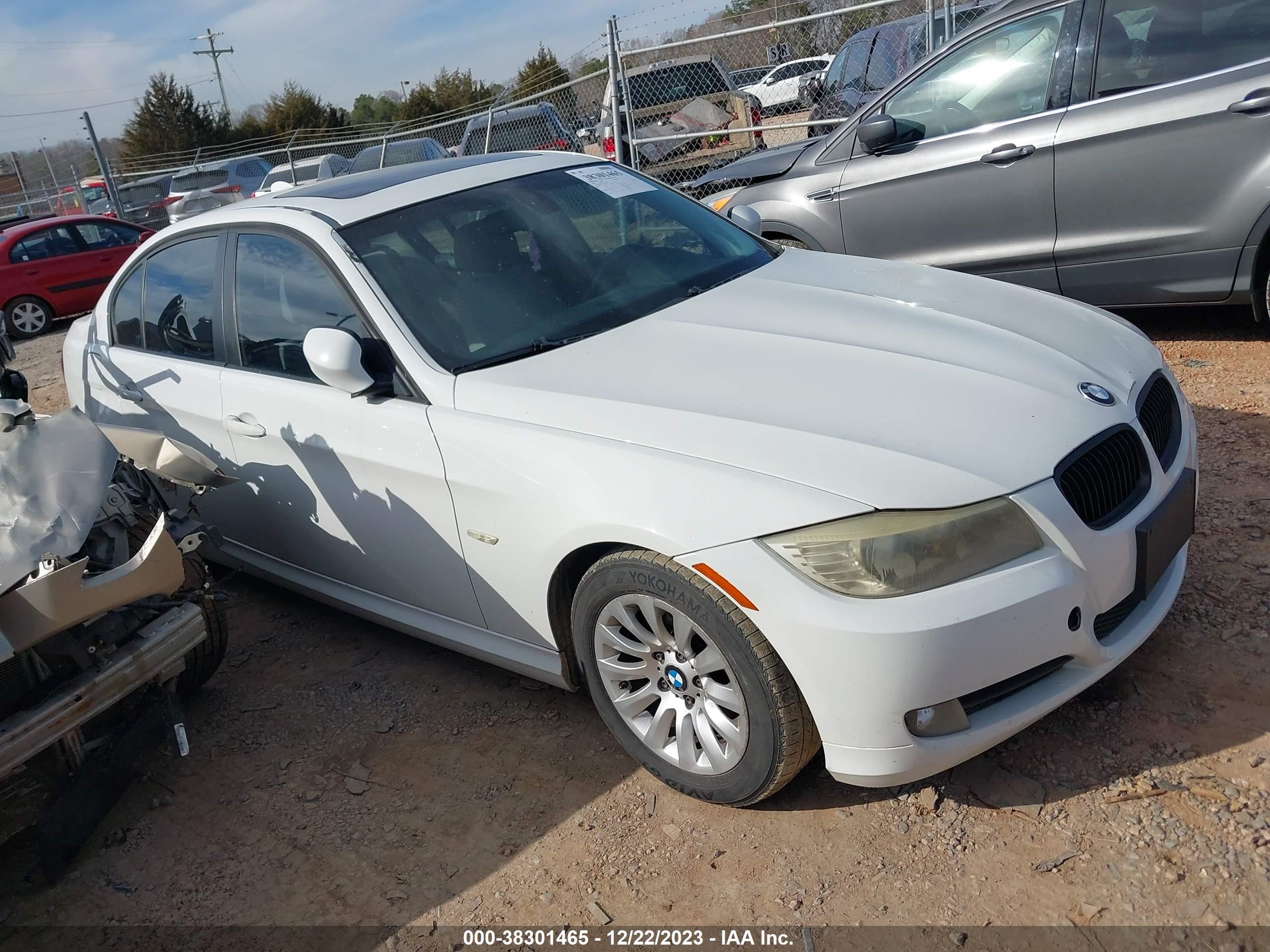 BMW 3ER 2009 wbaph77519nm45006