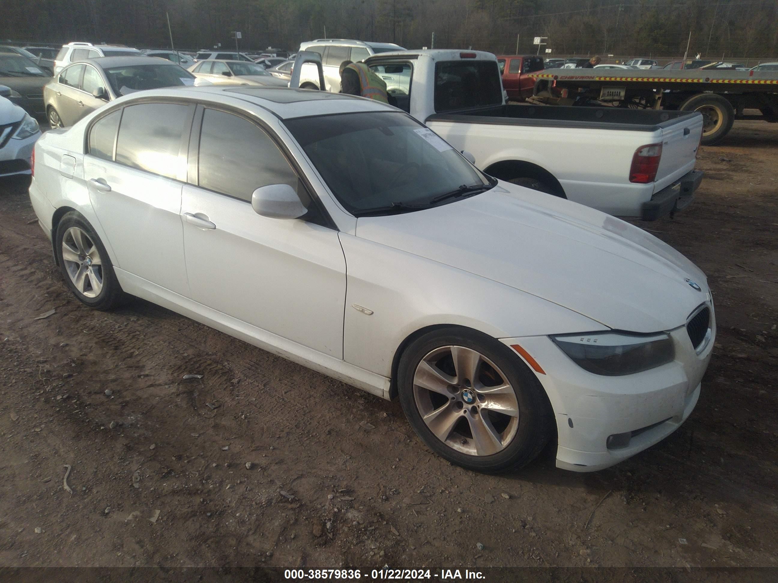 BMW 3ER 2009 wbaph77539nm45461