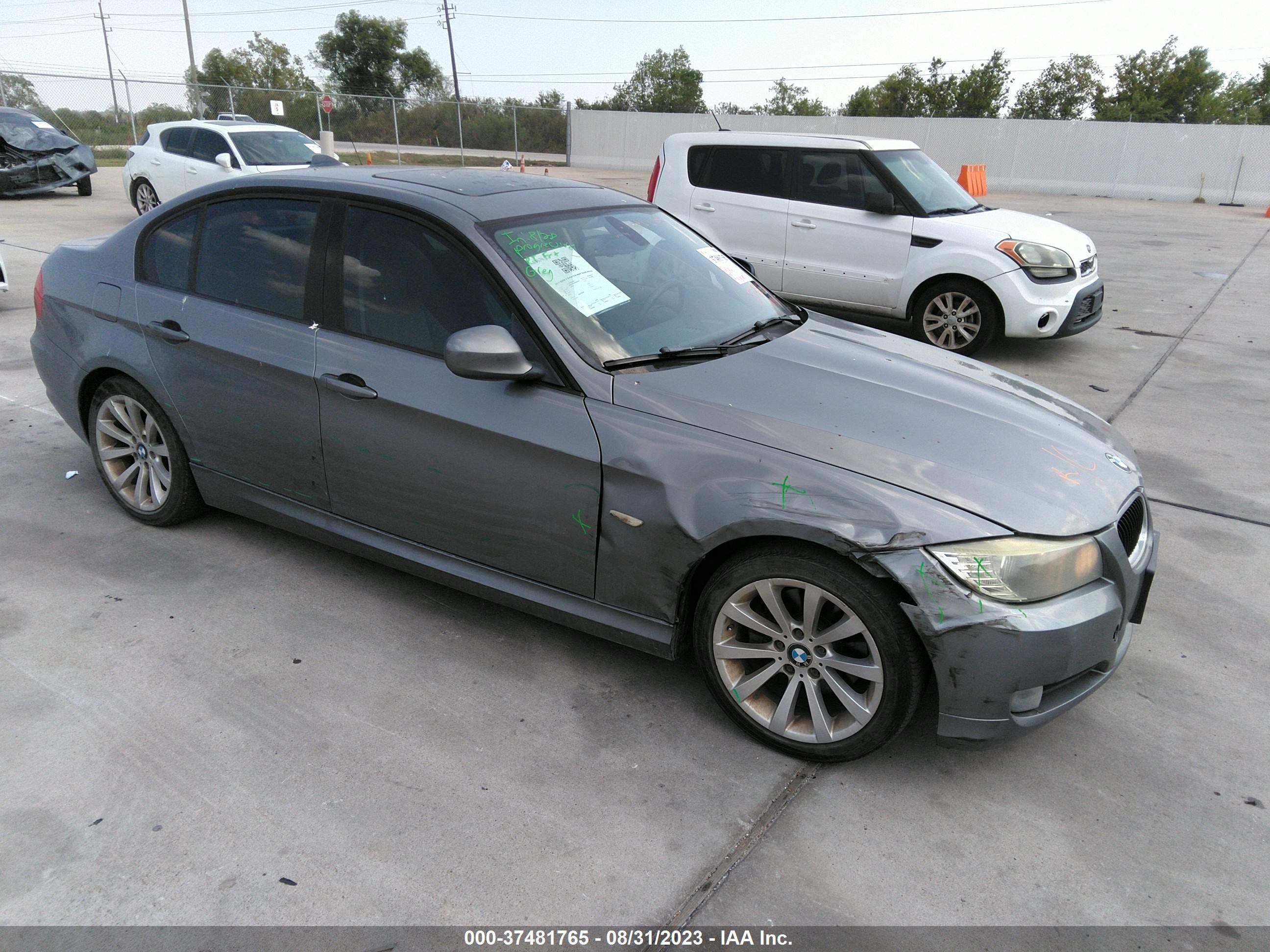 BMW 3ER 2011 wbaph7g53bnm54747