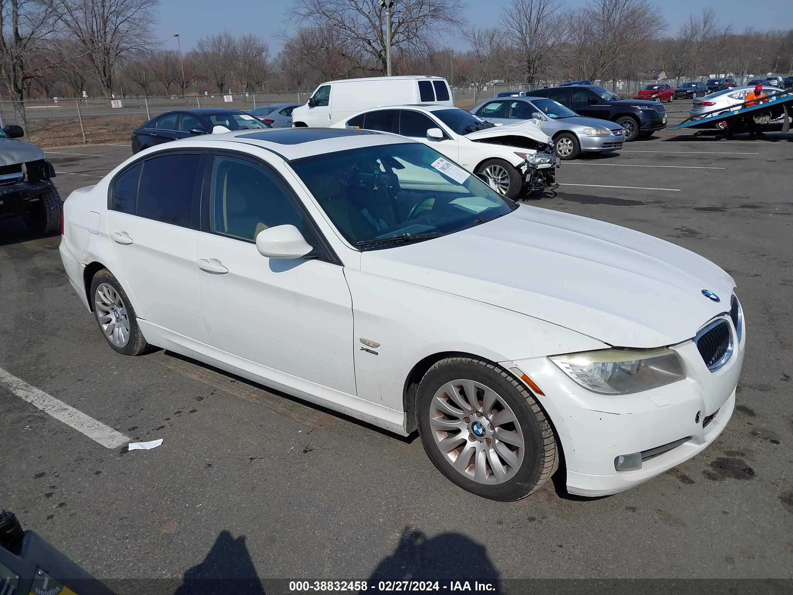 BMW 3ER 2009 wbapk53559a645597