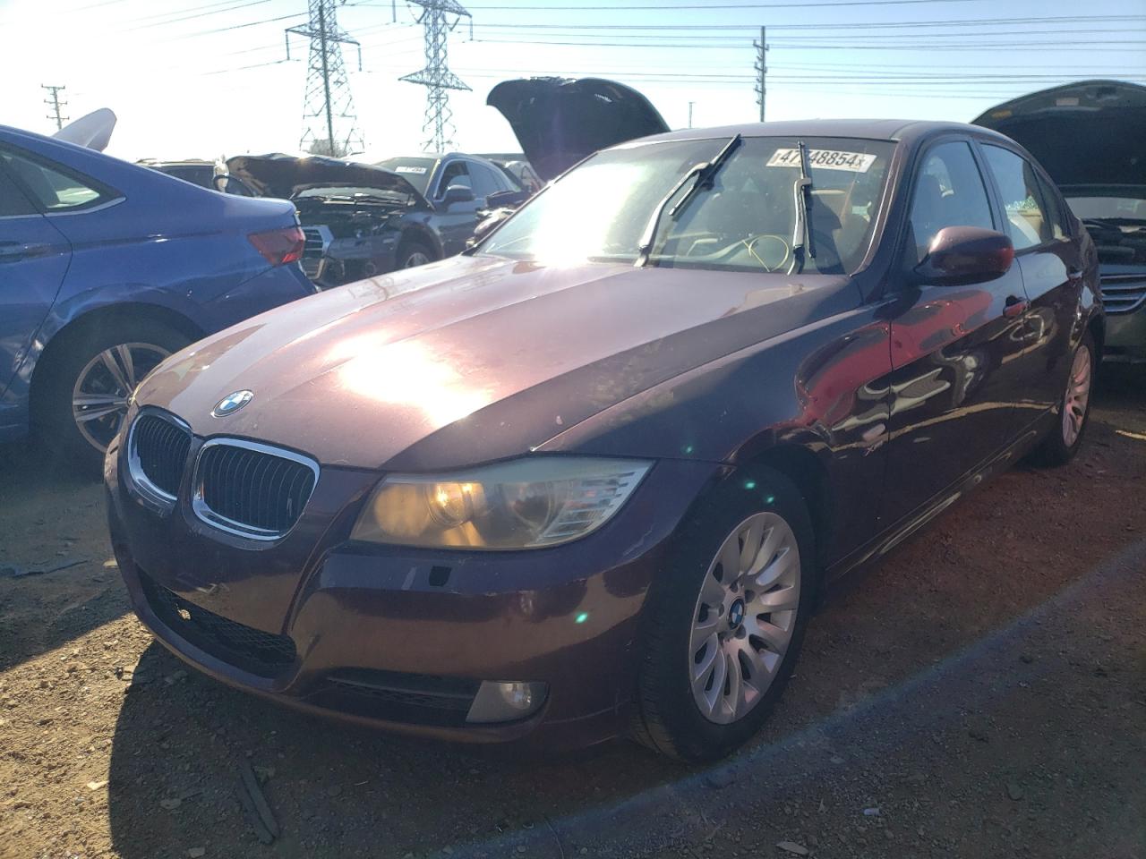 BMW 3ER 2009 wbapk53569a513125