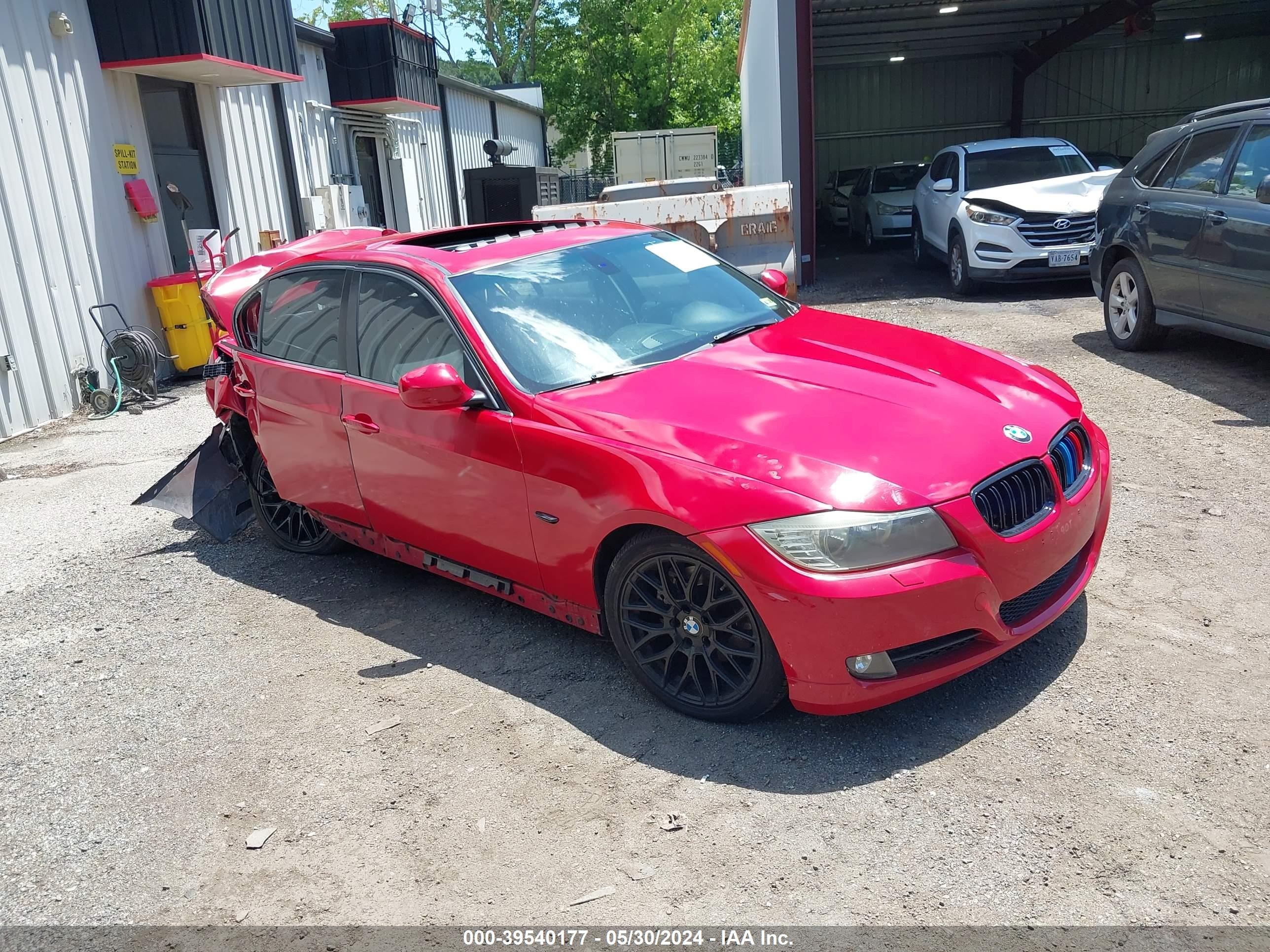 BMW 3ER 2011 wbapk5g58bnn25561