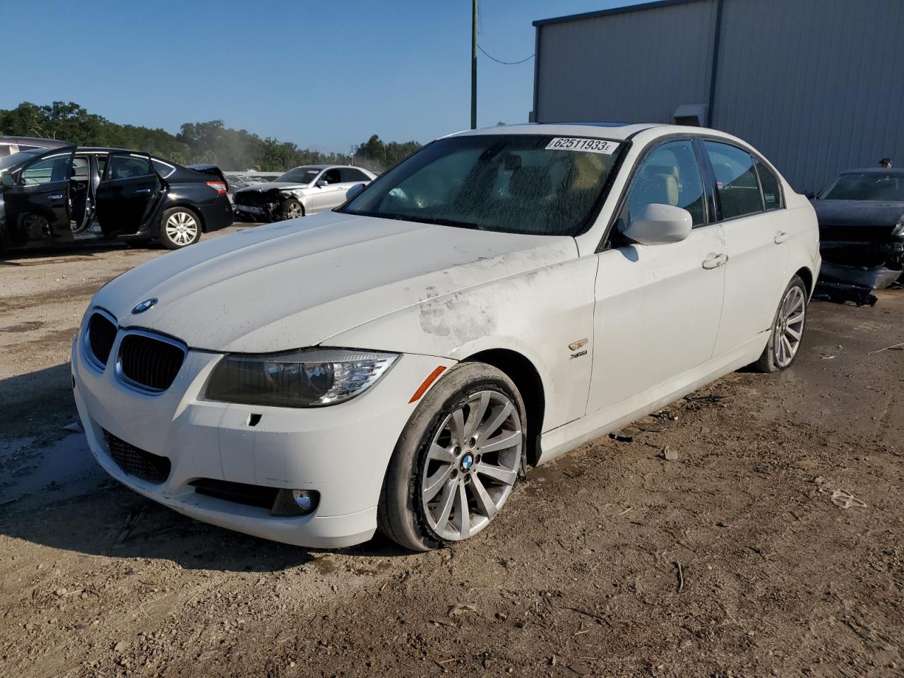 BMW 3ER 2011 wbapk5g5xbnn30650