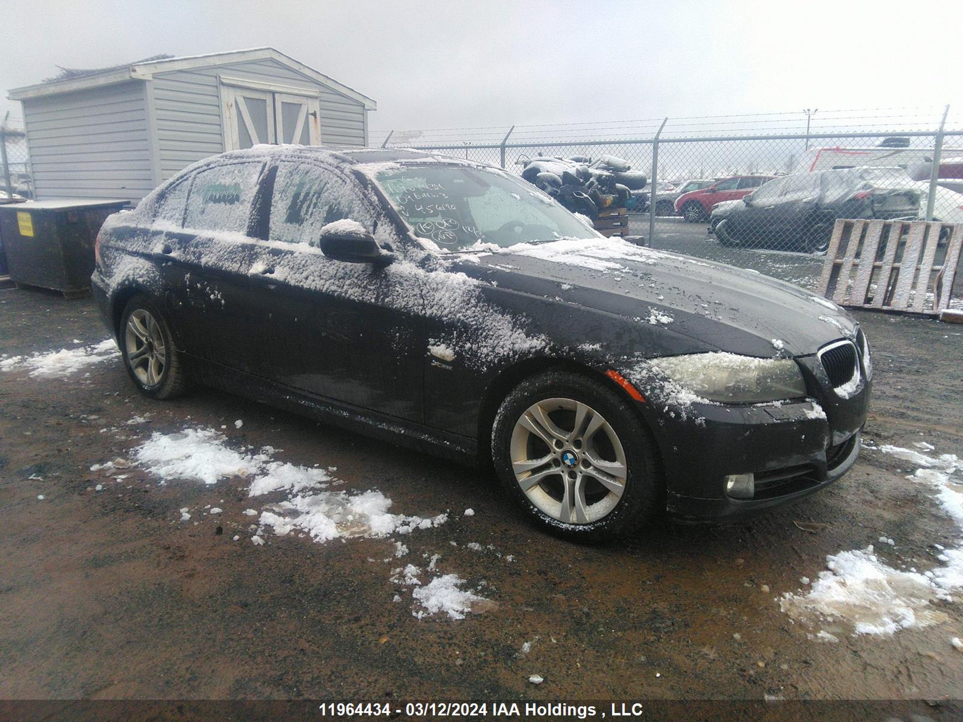 BMW 3ER 2009 wbapk73509a456190