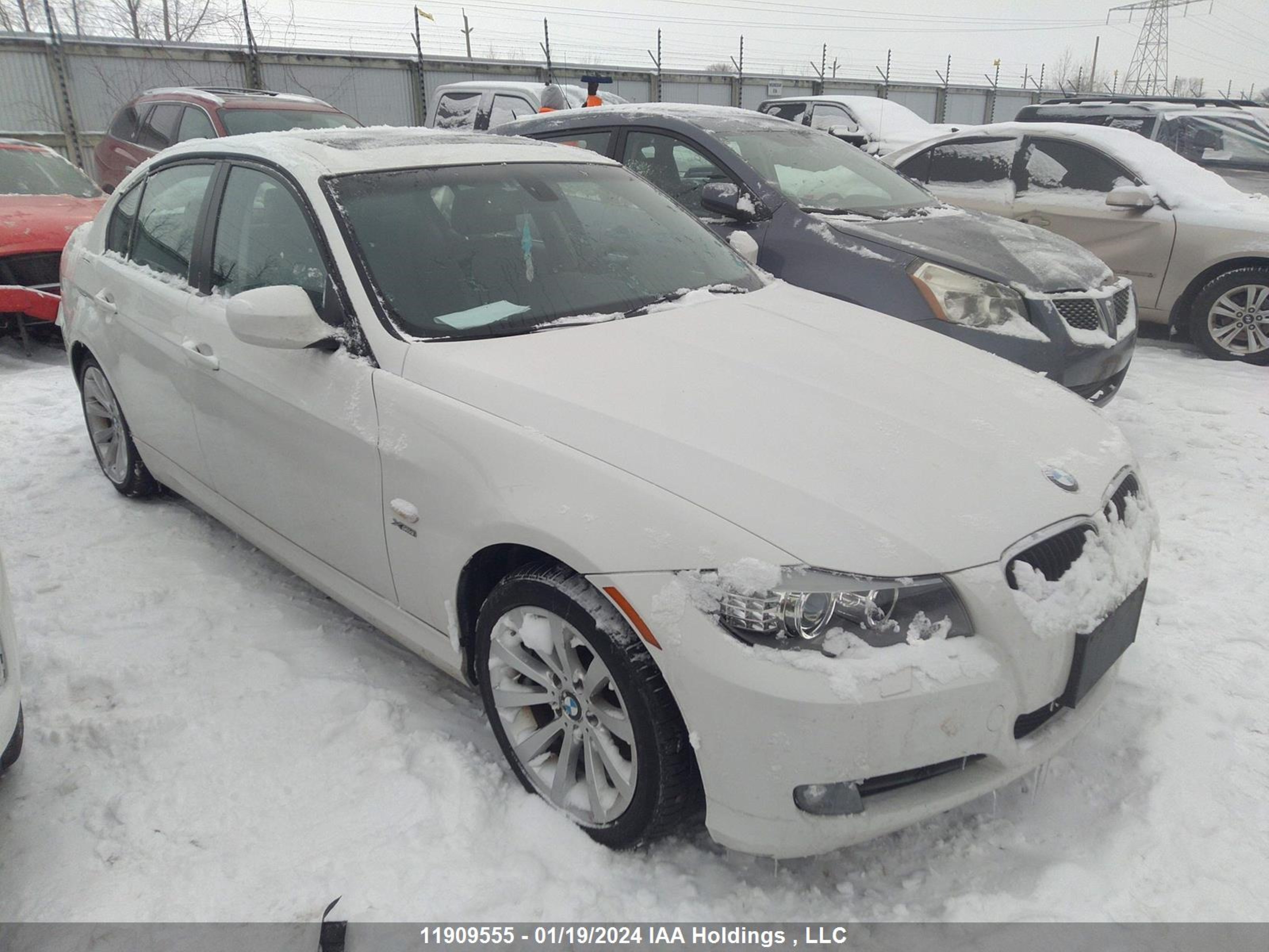 BMW 3ER 2011 wbapk7c53ba974123