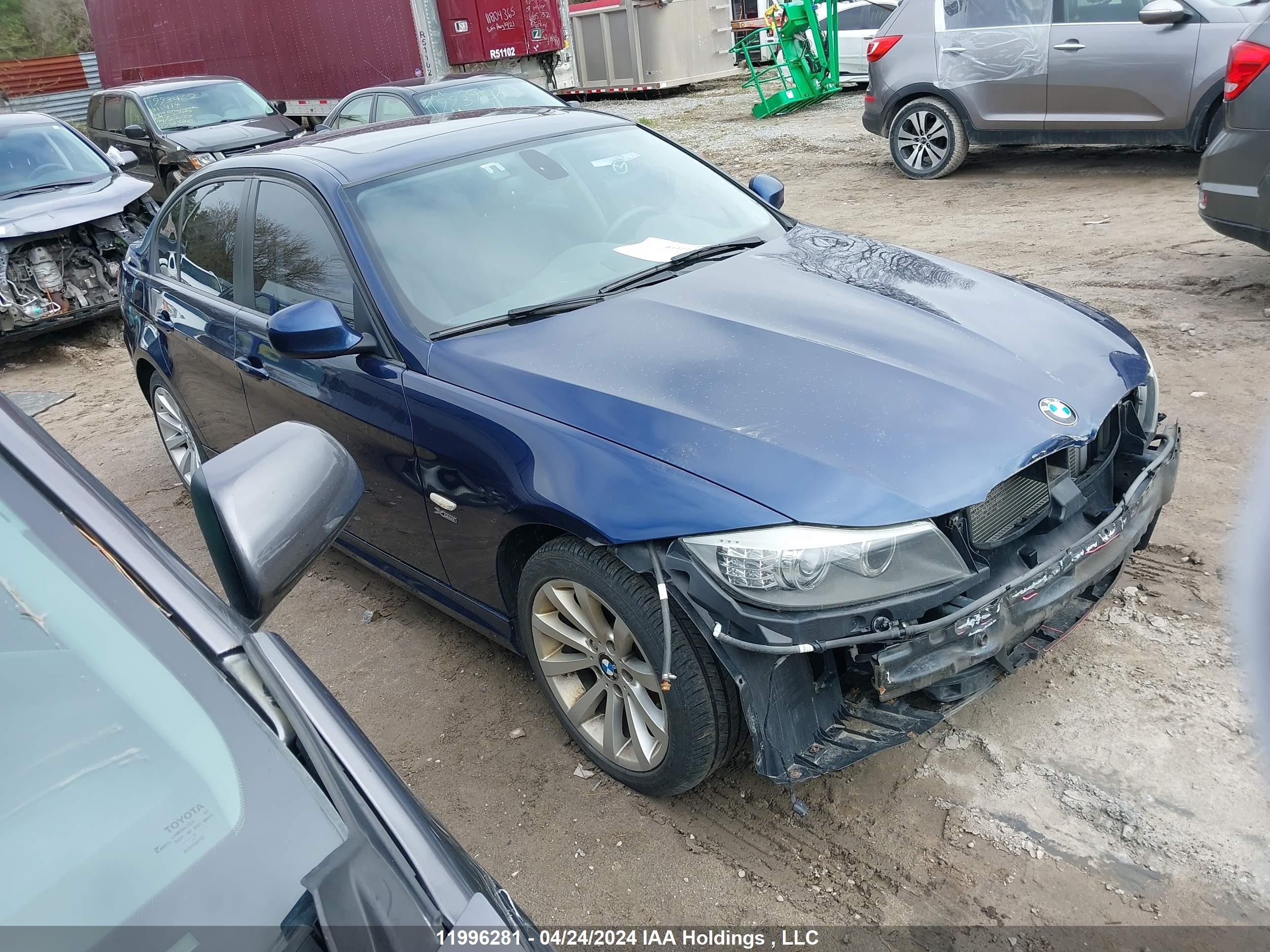 BMW 3ER 2011 wbapk7c57bf084047