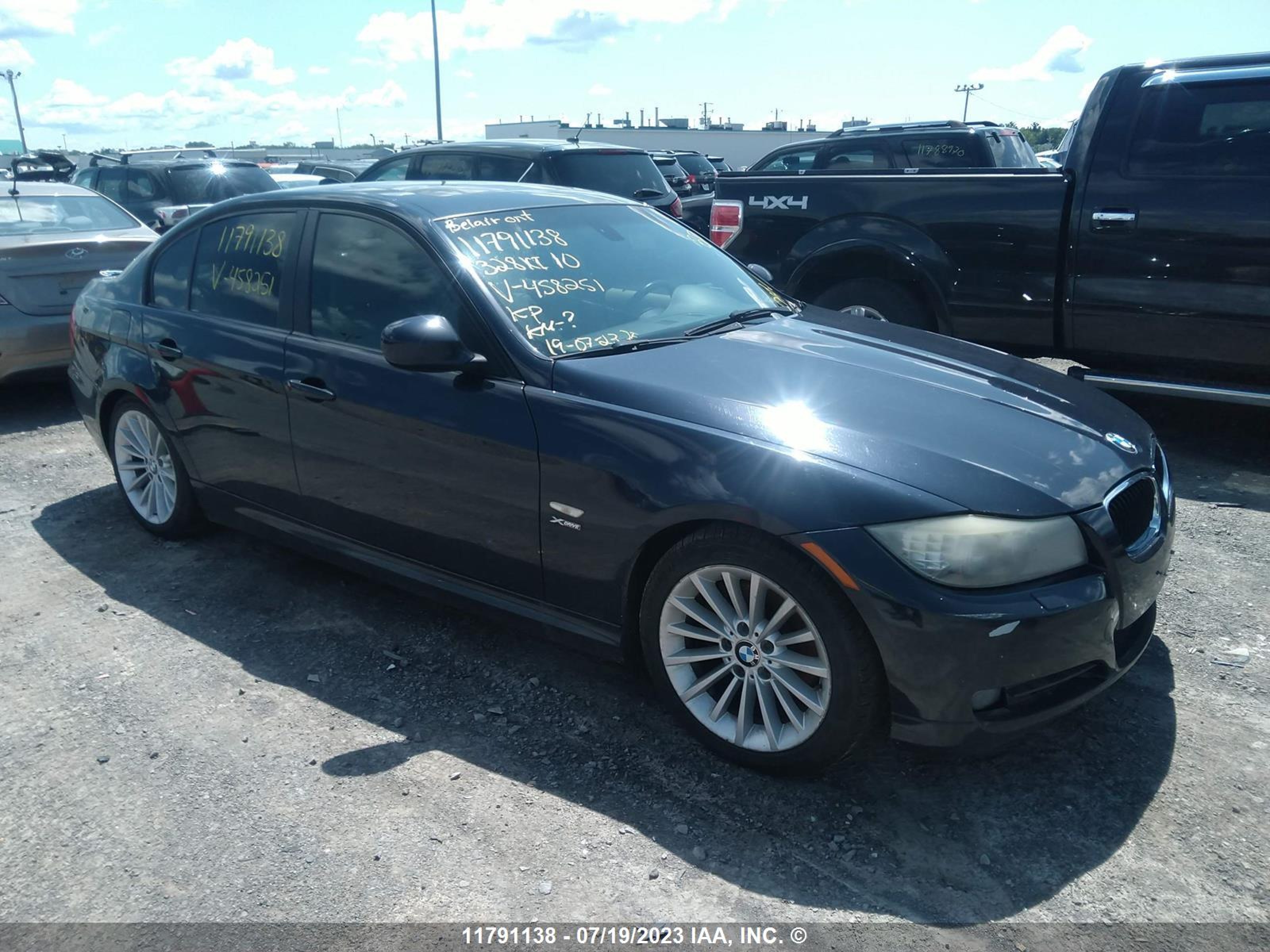 BMW 3ER 2010 wbapk7c59aa458251