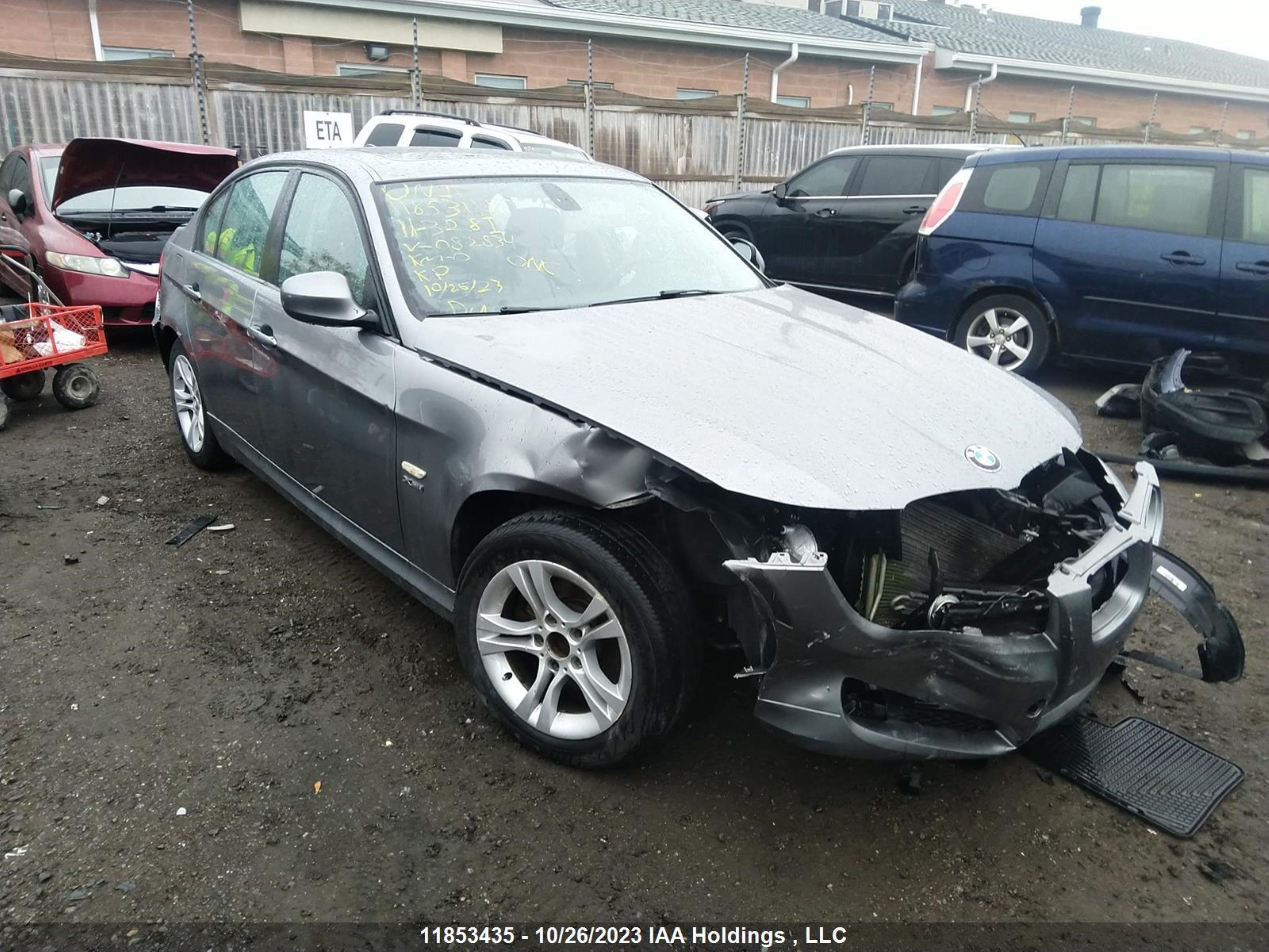 BMW 3ER 2011 wbapk7c59bf082834