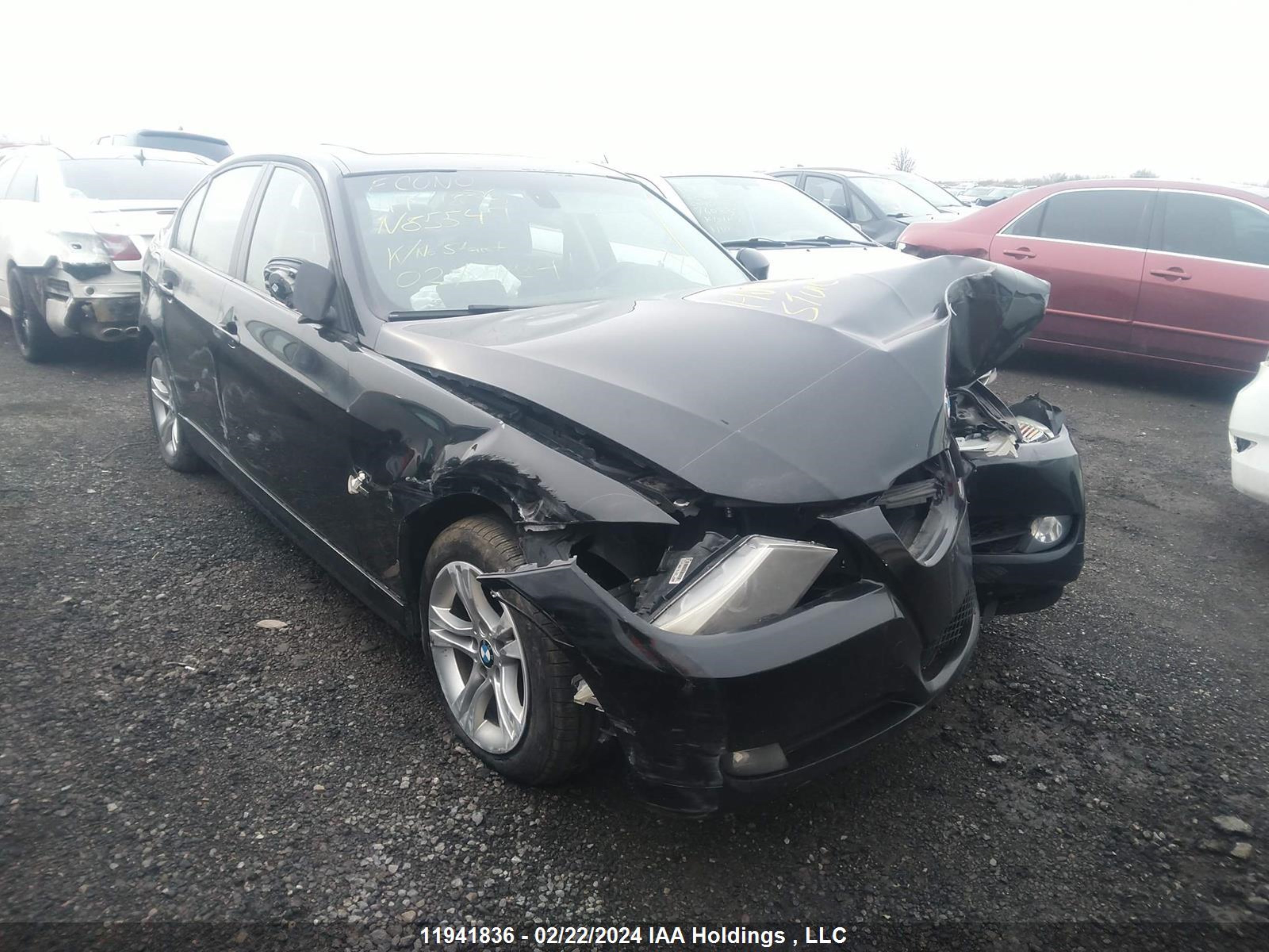 BMW 3ER 2011 wbapk7g51bnn85547