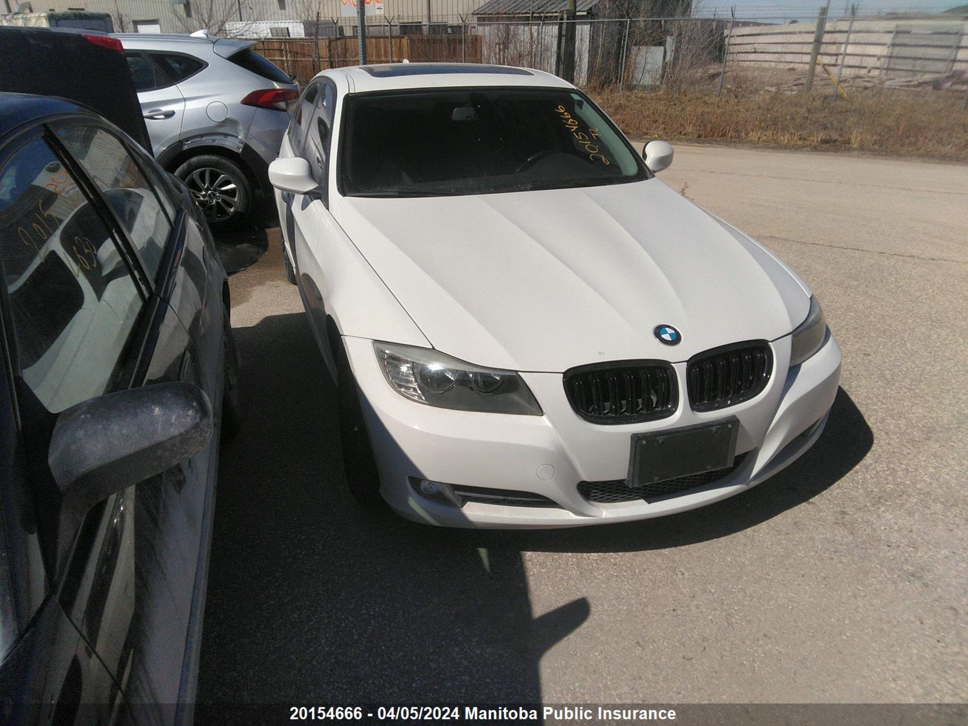 BMW 3ER 2011 wbapk7g55bnn85728