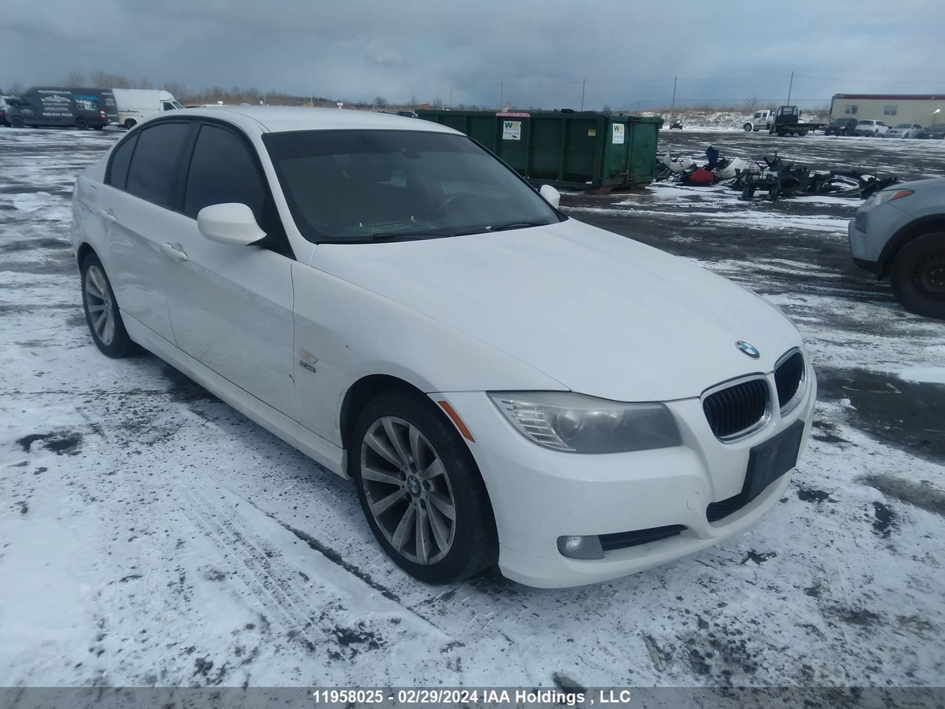 BMW 3ER 2011 wbapk7g57bnn86010