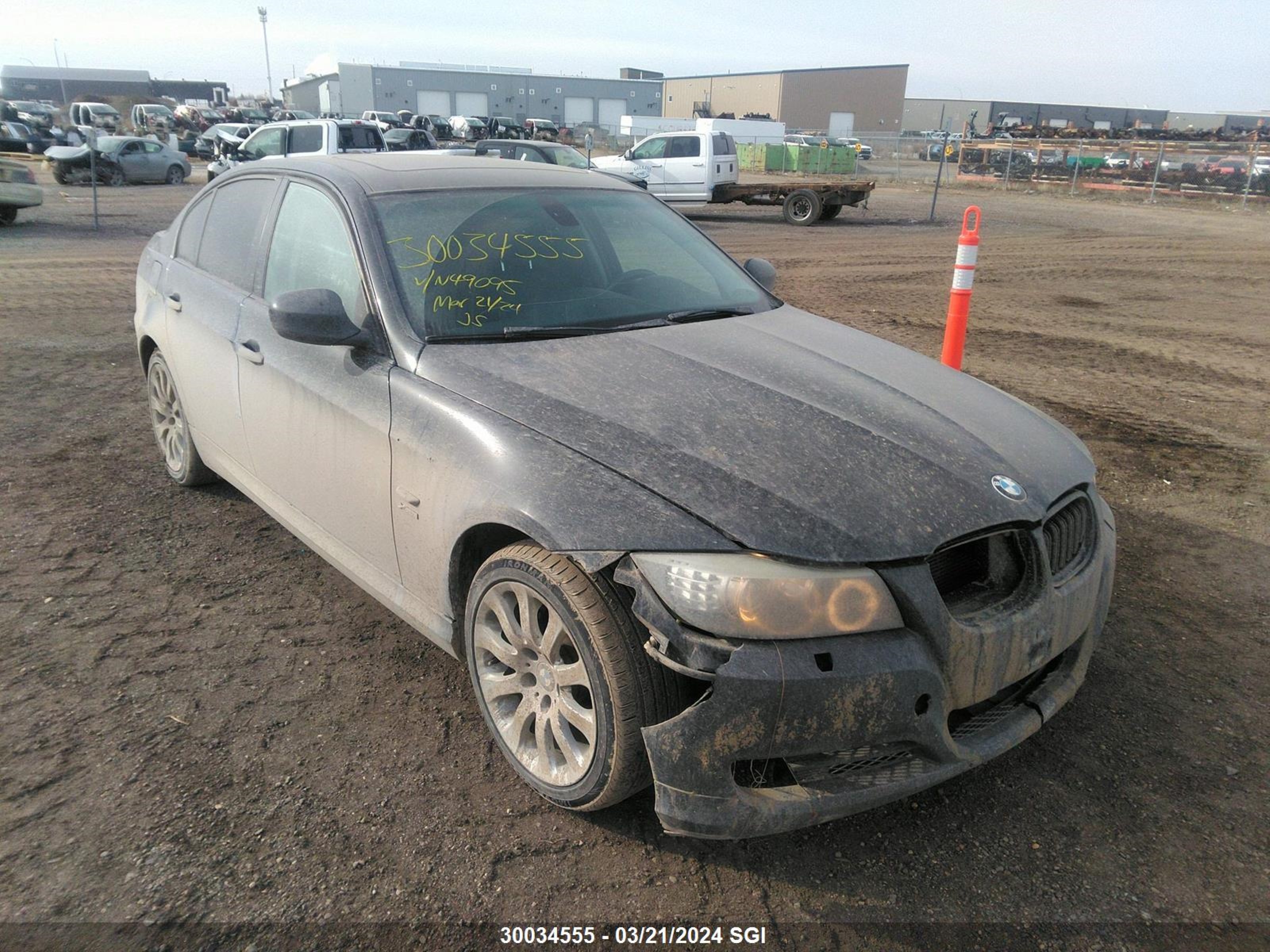 BMW 3ER 2011 wbapk7g5xbnn49095