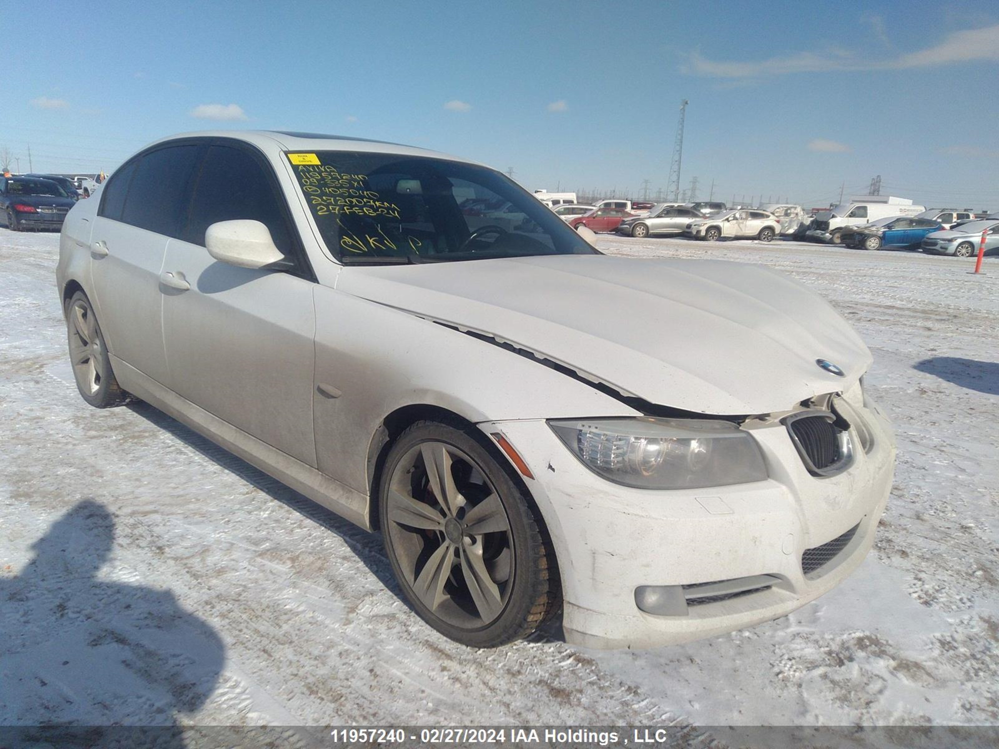 BMW 3ER 2009 wbapl33549a405040