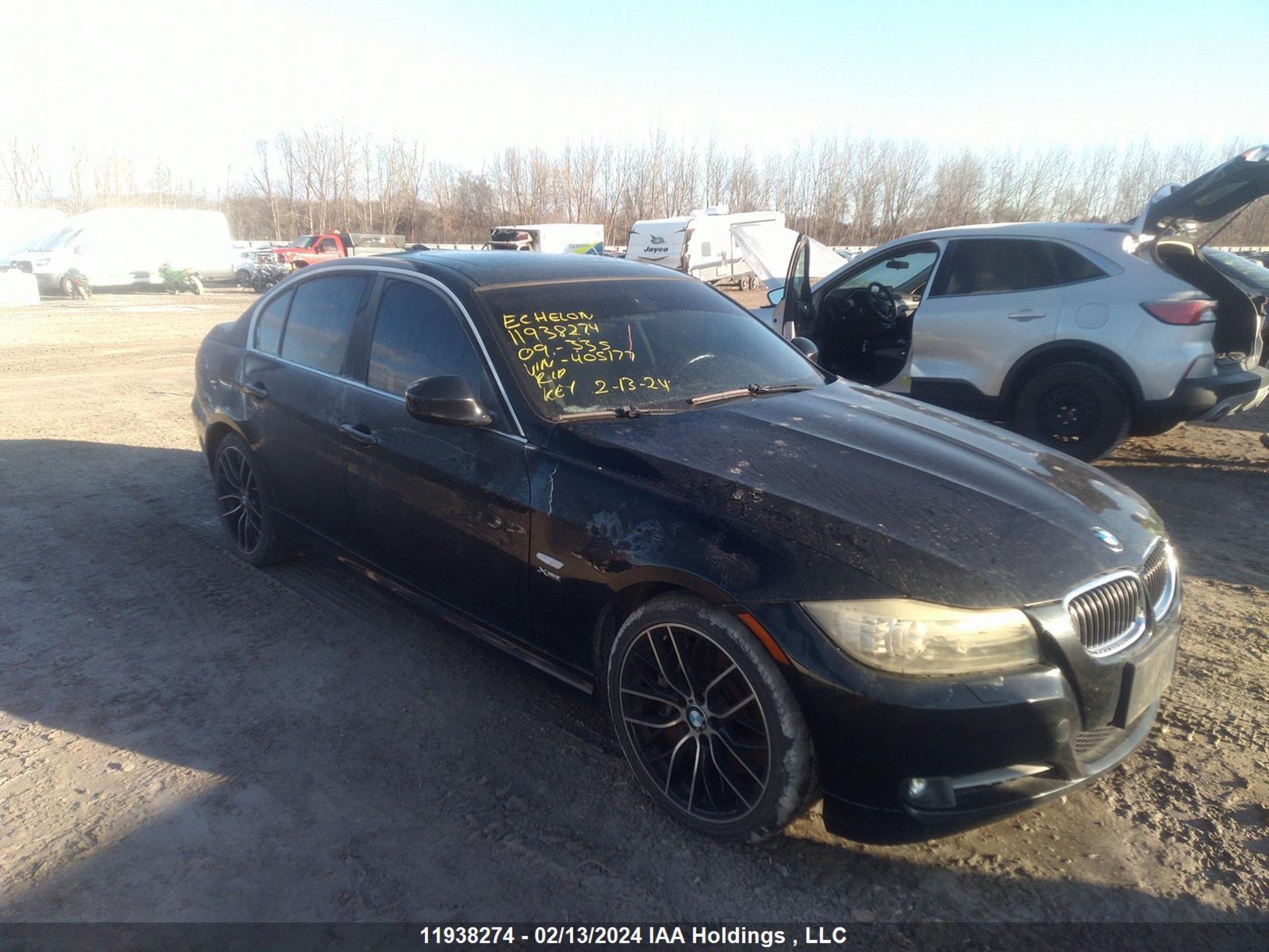 BMW 3ER 2009 wbapl33599a405177