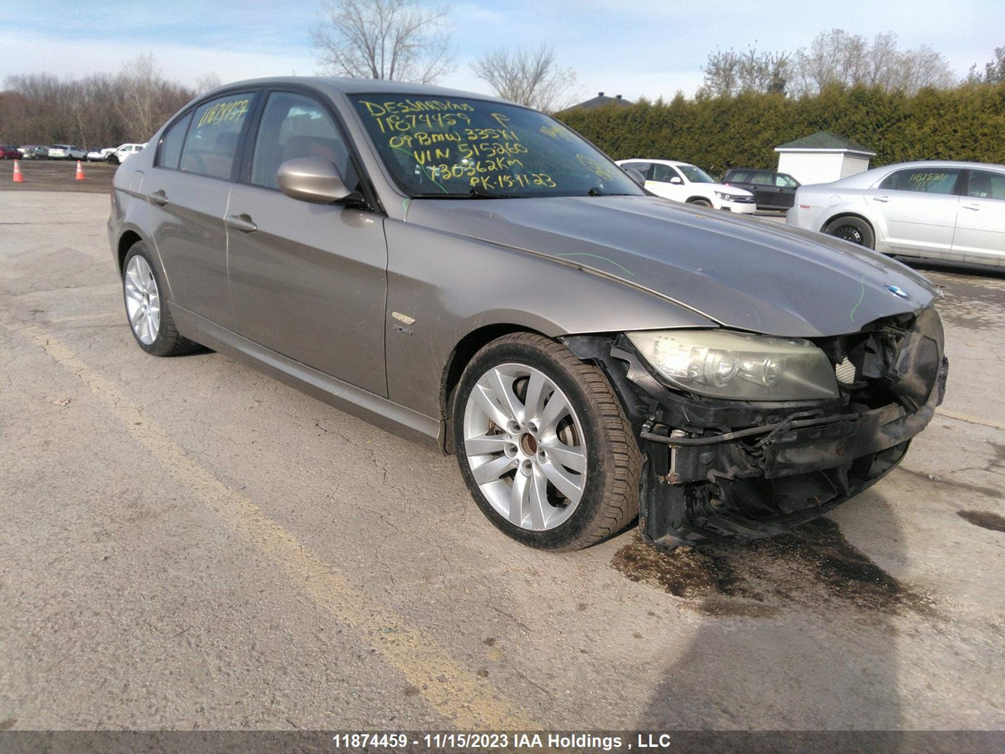 BMW 3ER 2009 wbapl33599a515260