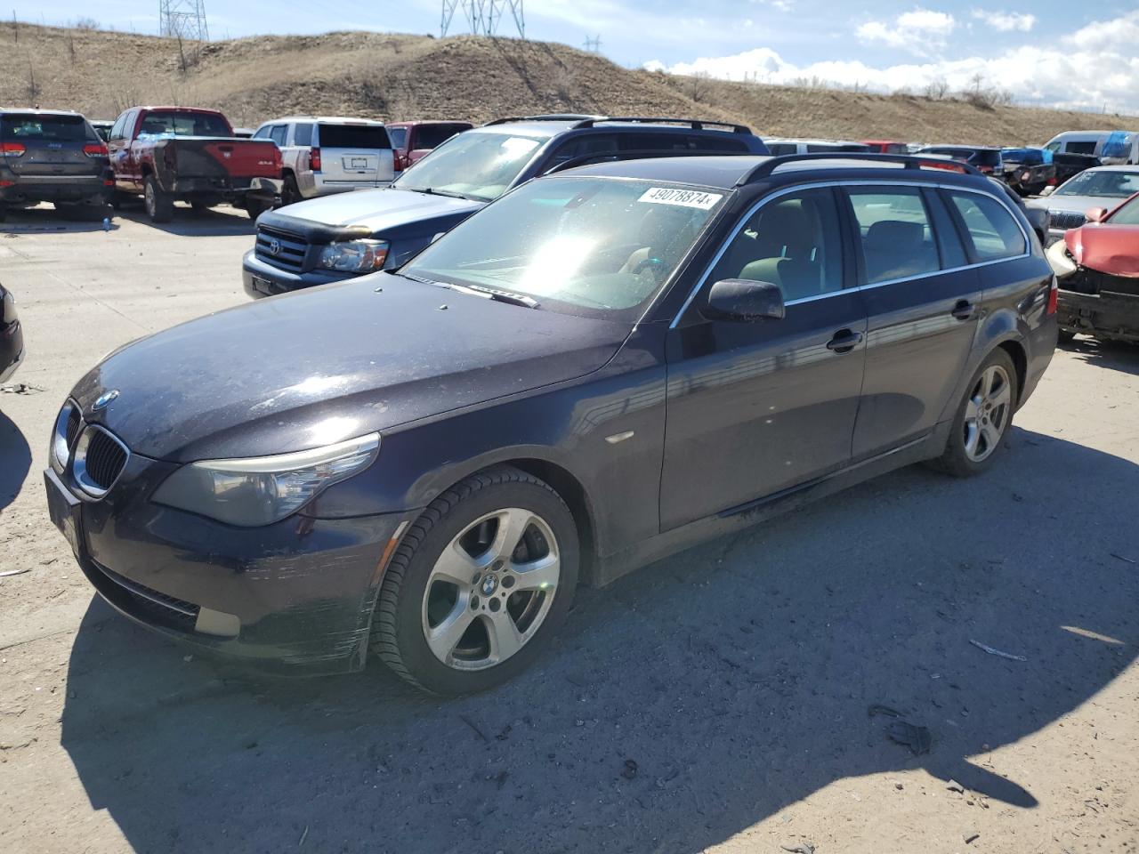 BMW 5ER 2008 wbapt73558cx01811