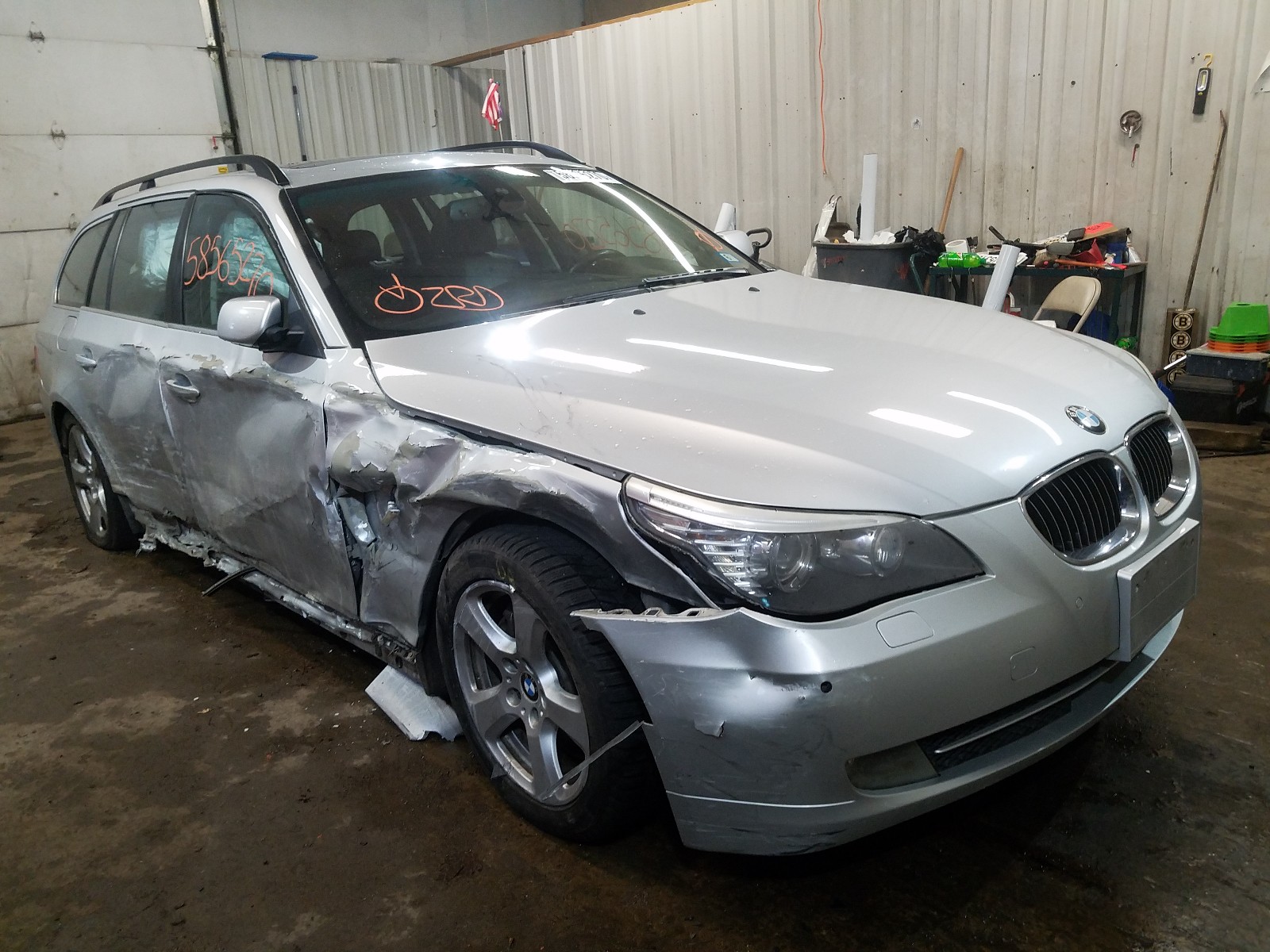 BMW 535 XI 2008 wbapt73588cx00247