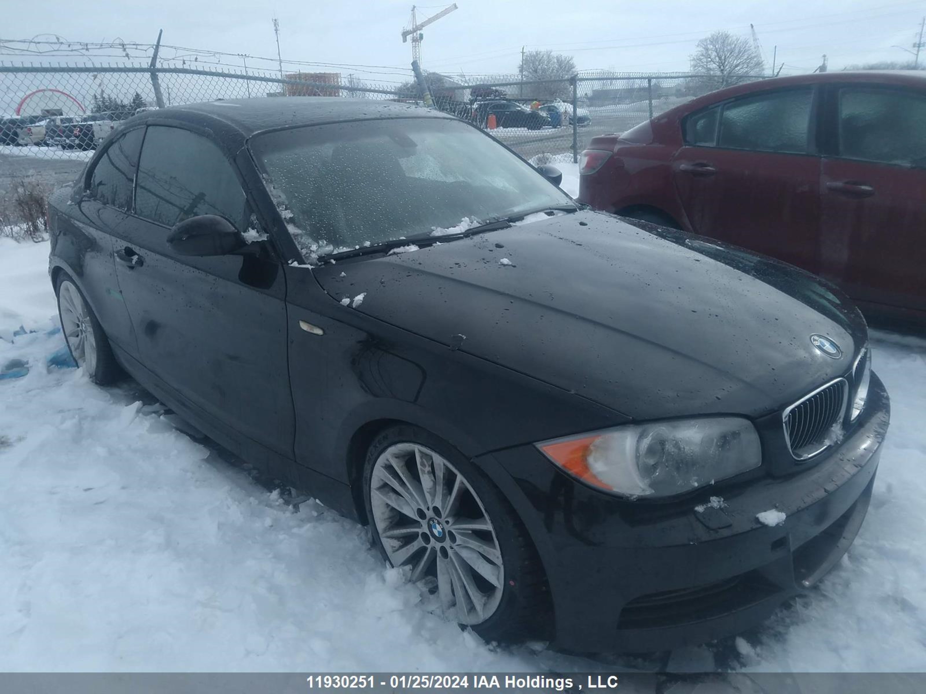 BMW 1ER 2008 wbauc73558vf22436