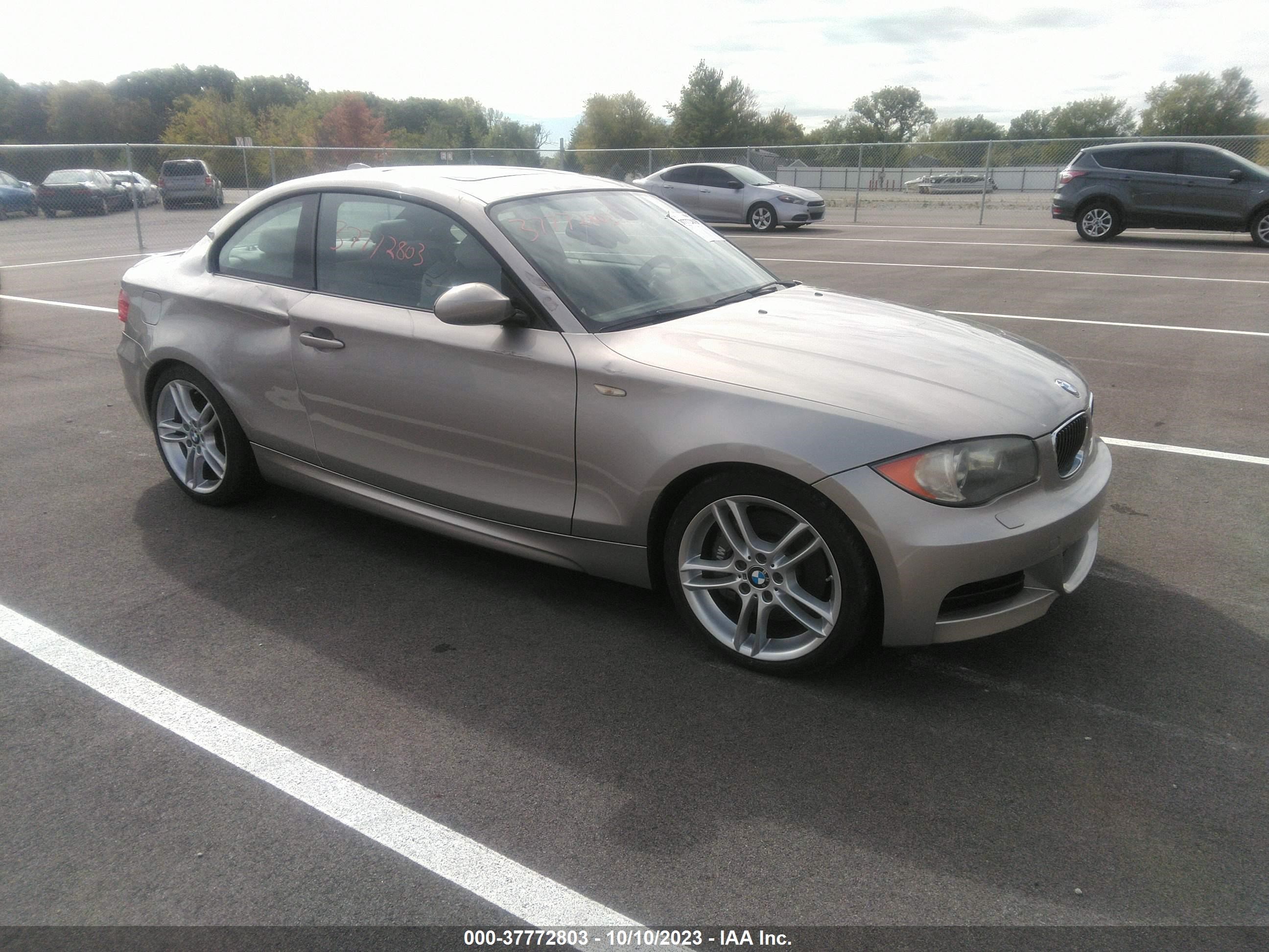 BMW 1ER 2009 wbauc73599vk95735