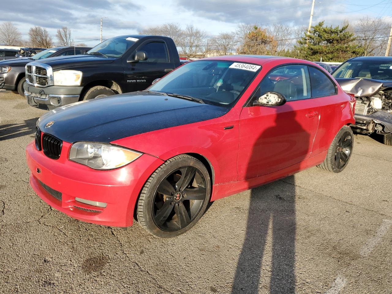 BMW 1ER 2008 wbaup73528vf09681