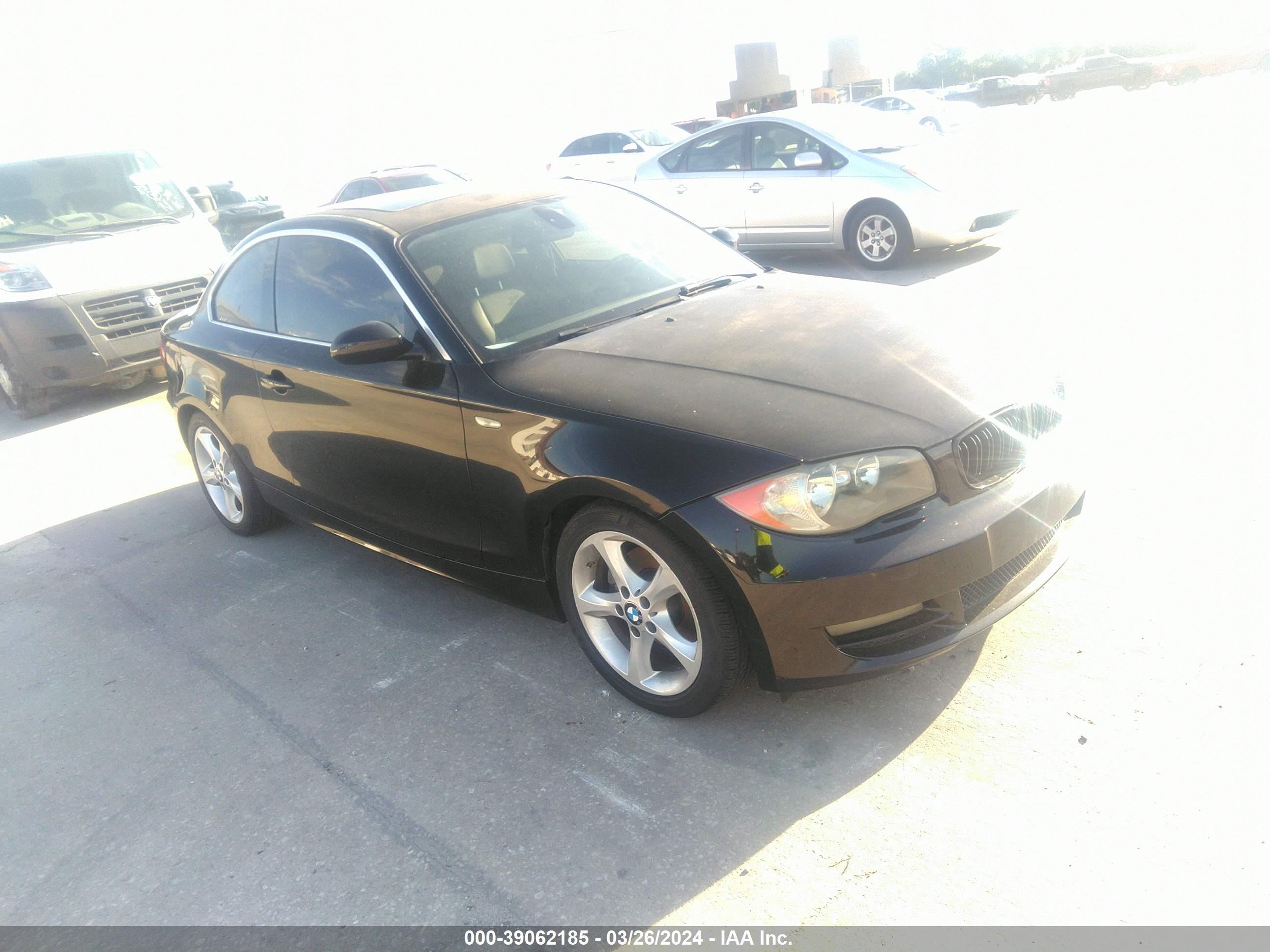 BMW 1ER 2009 wbaup73549vk75977