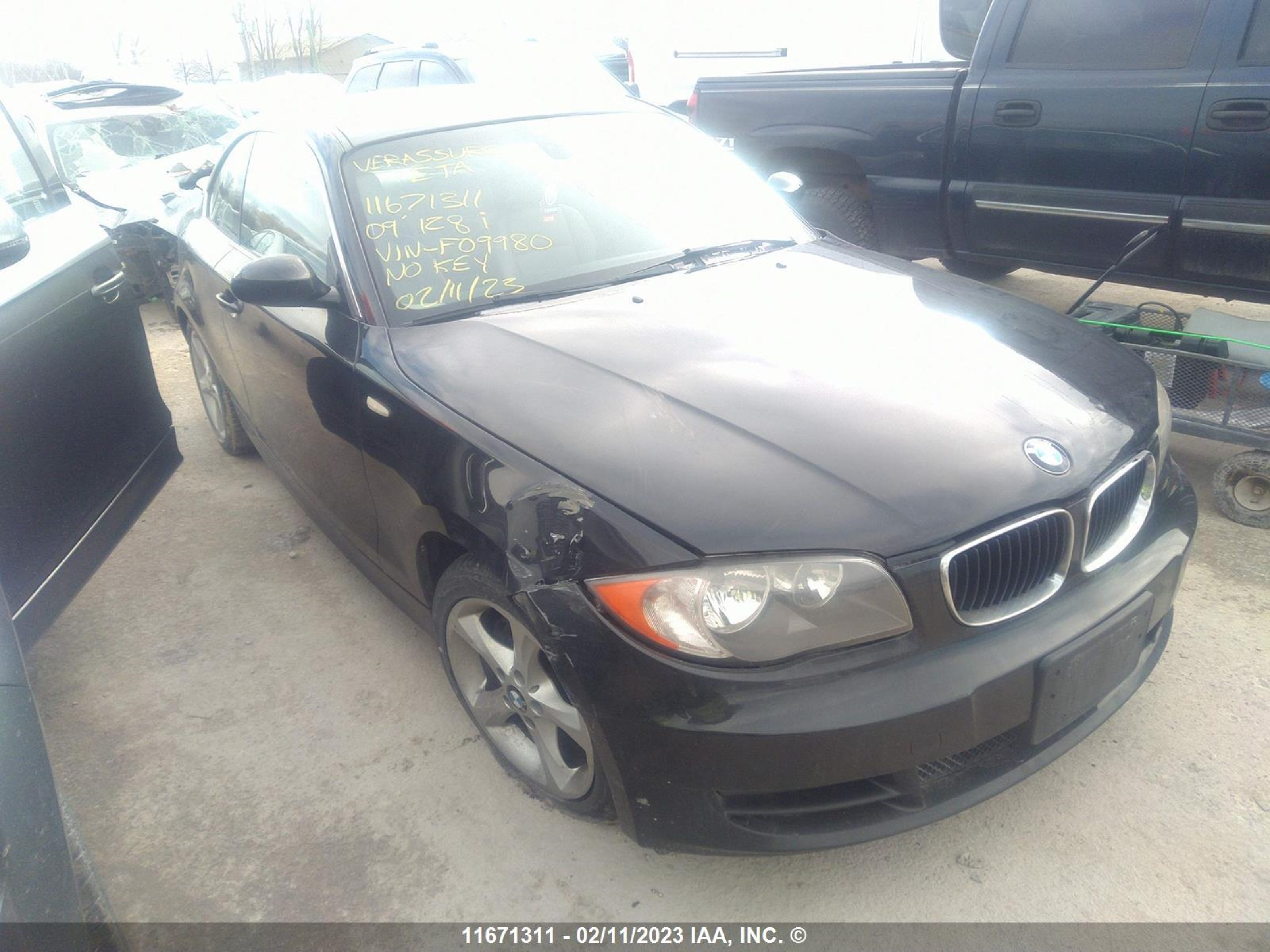 BMW 1ER 2009 wbaup735x9vf09980