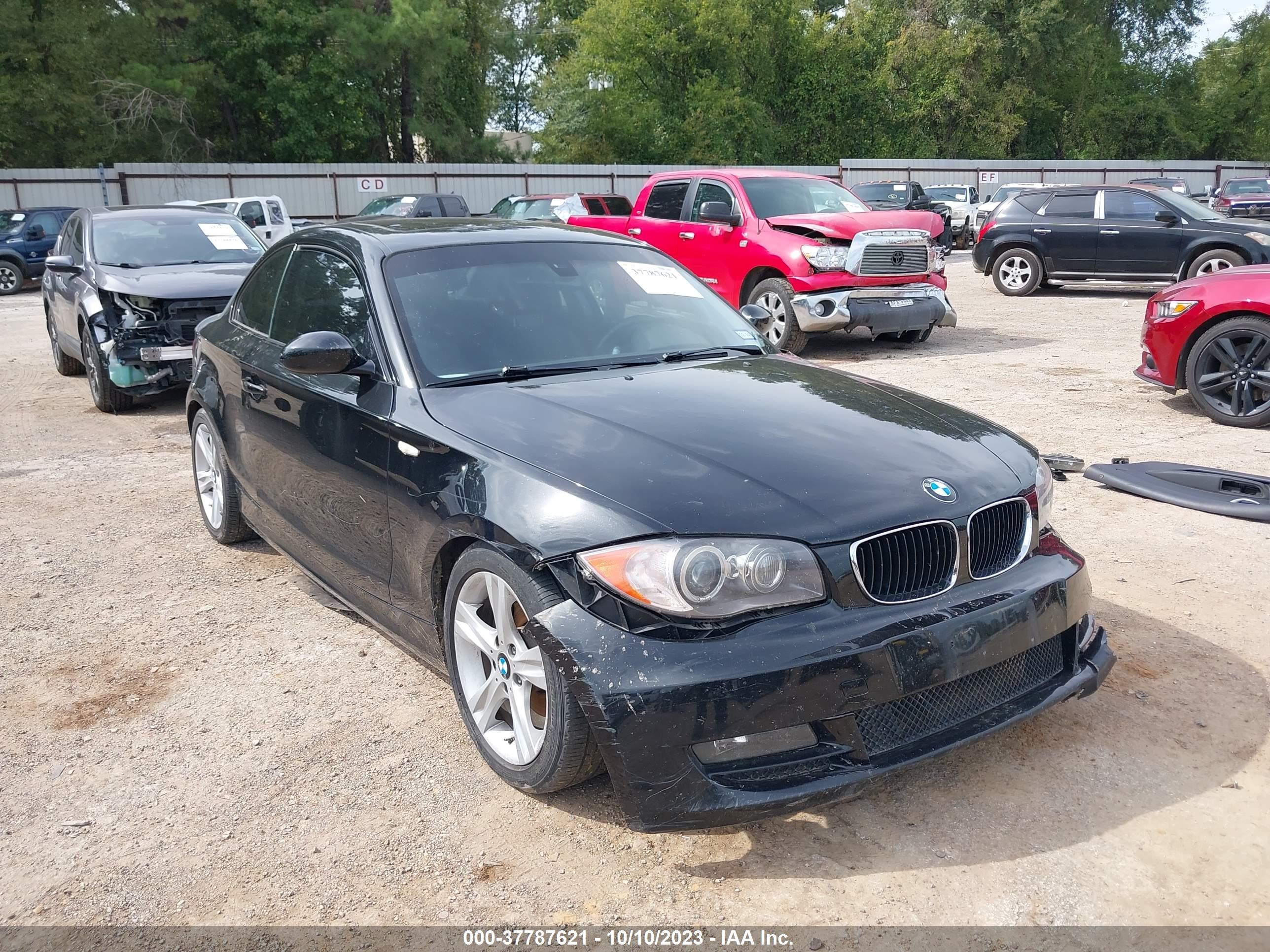 BMW 1ER 2009 wbaup93529vf48882