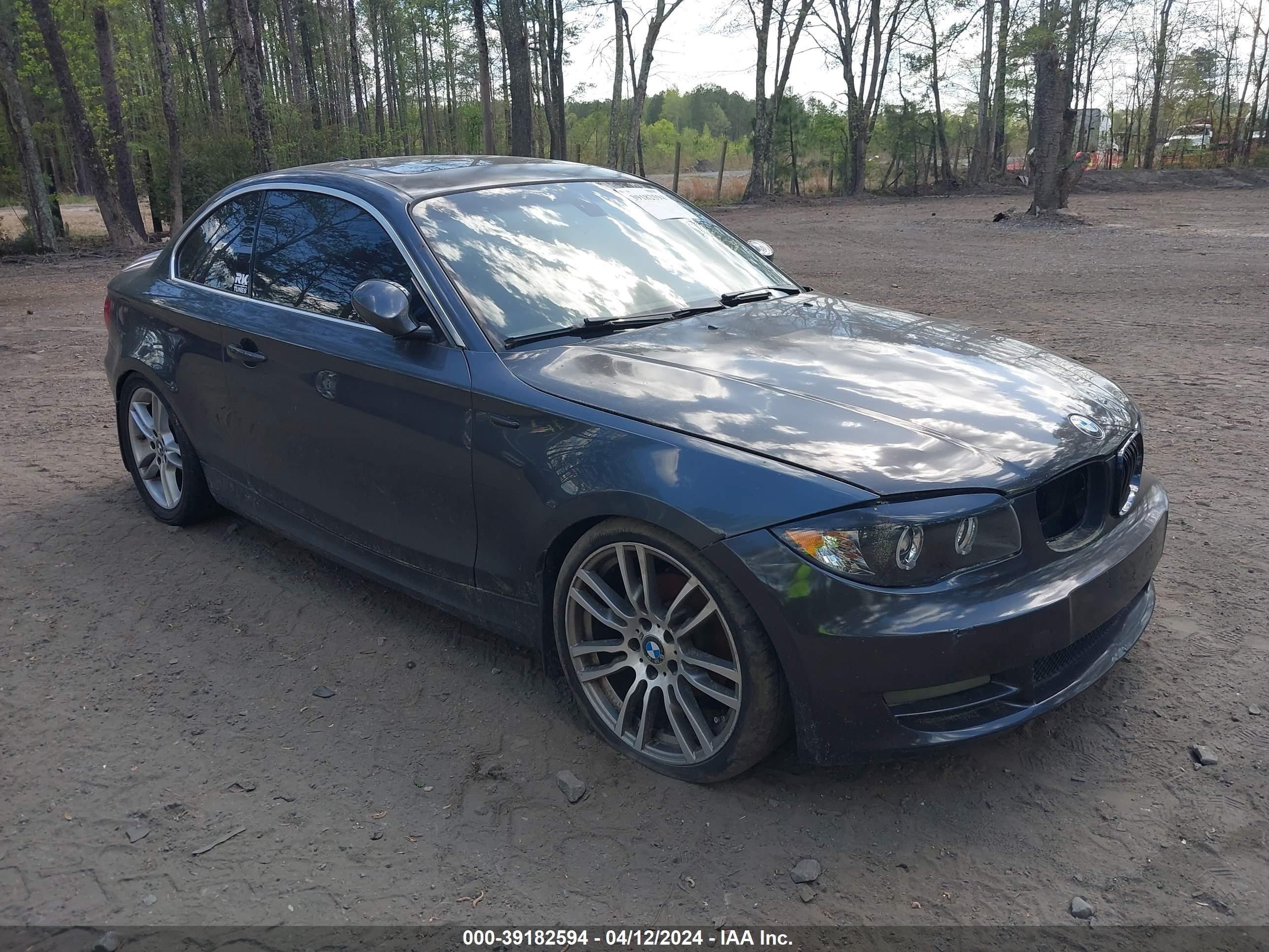 BMW 1ER 2008 wbaup935x8vf47929