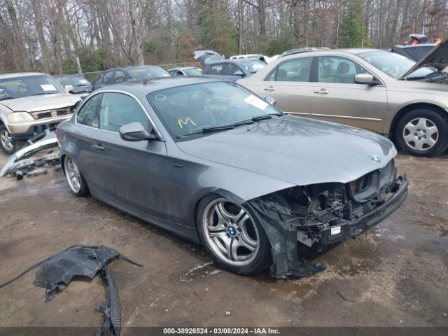 BMW 128I 2011 wbaup9c50bvl89458