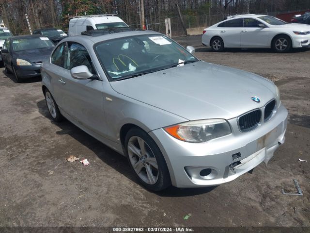 BMW 128I 2012 wbaup9c50cvl91180