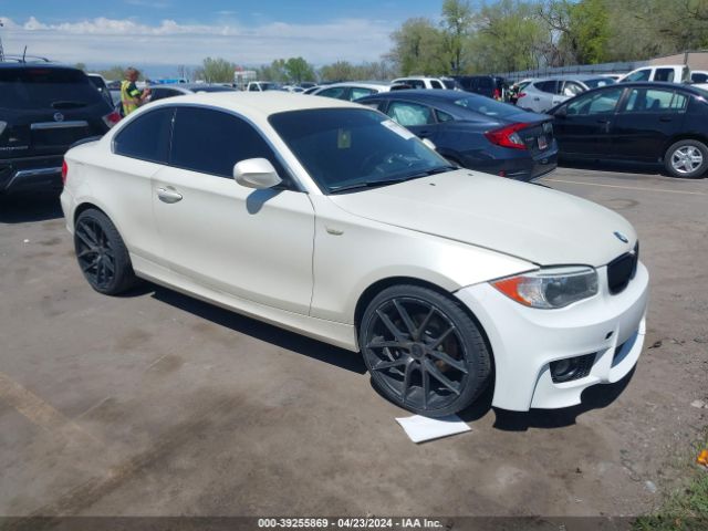 BMW 128I 2013 wbaup9c53dvs94735