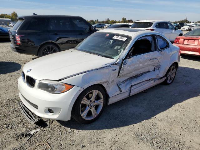 BMW 1 SERIES 2013 wbaup9c56dvs94387