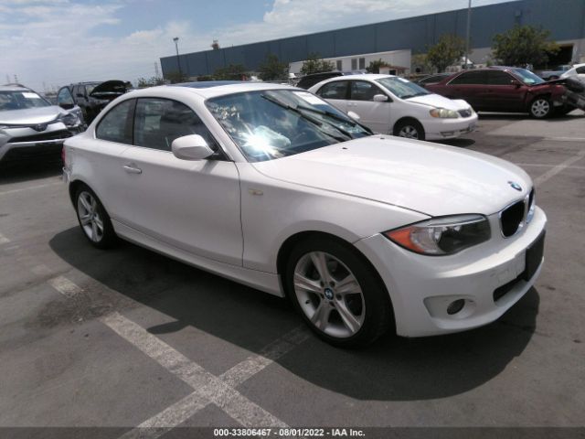 BMW 1 SERIES 2013 wbaup9c56dvs94664