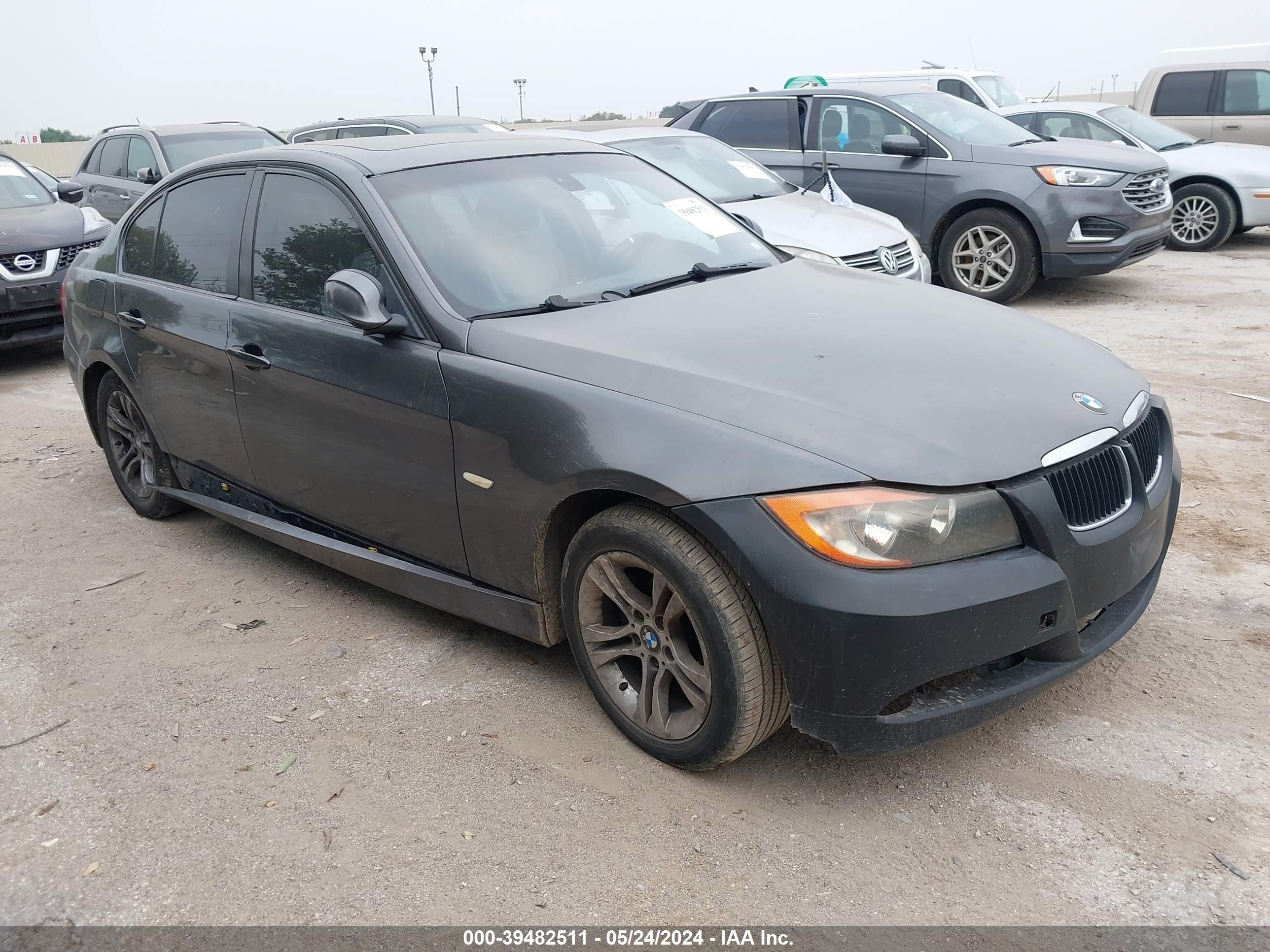 BMW 3ER 2008 wbava33508kx85936