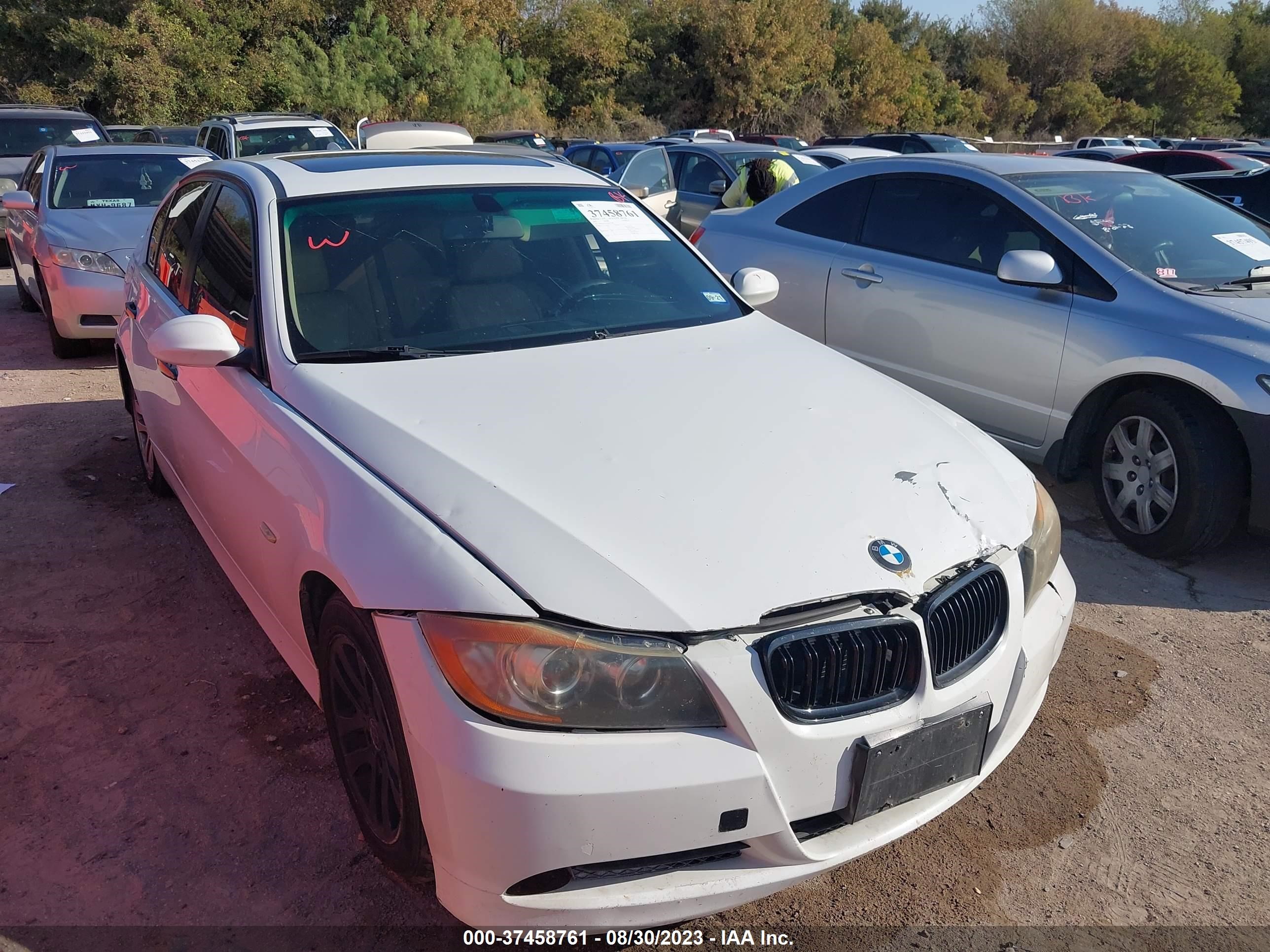 BMW 3ER 2007 wbava33517kx77469