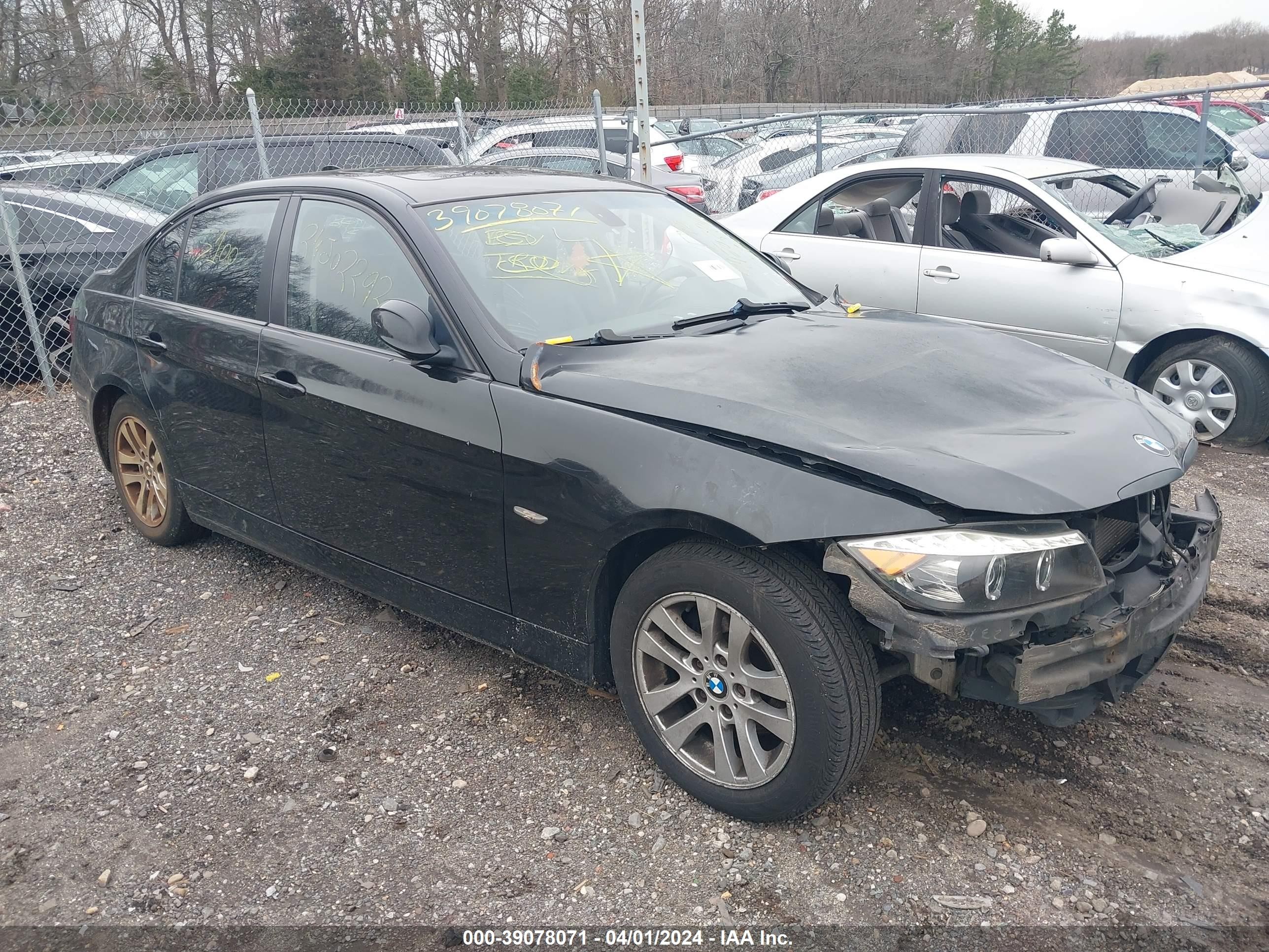 BMW 3ER 2007 wbava33517kx81943