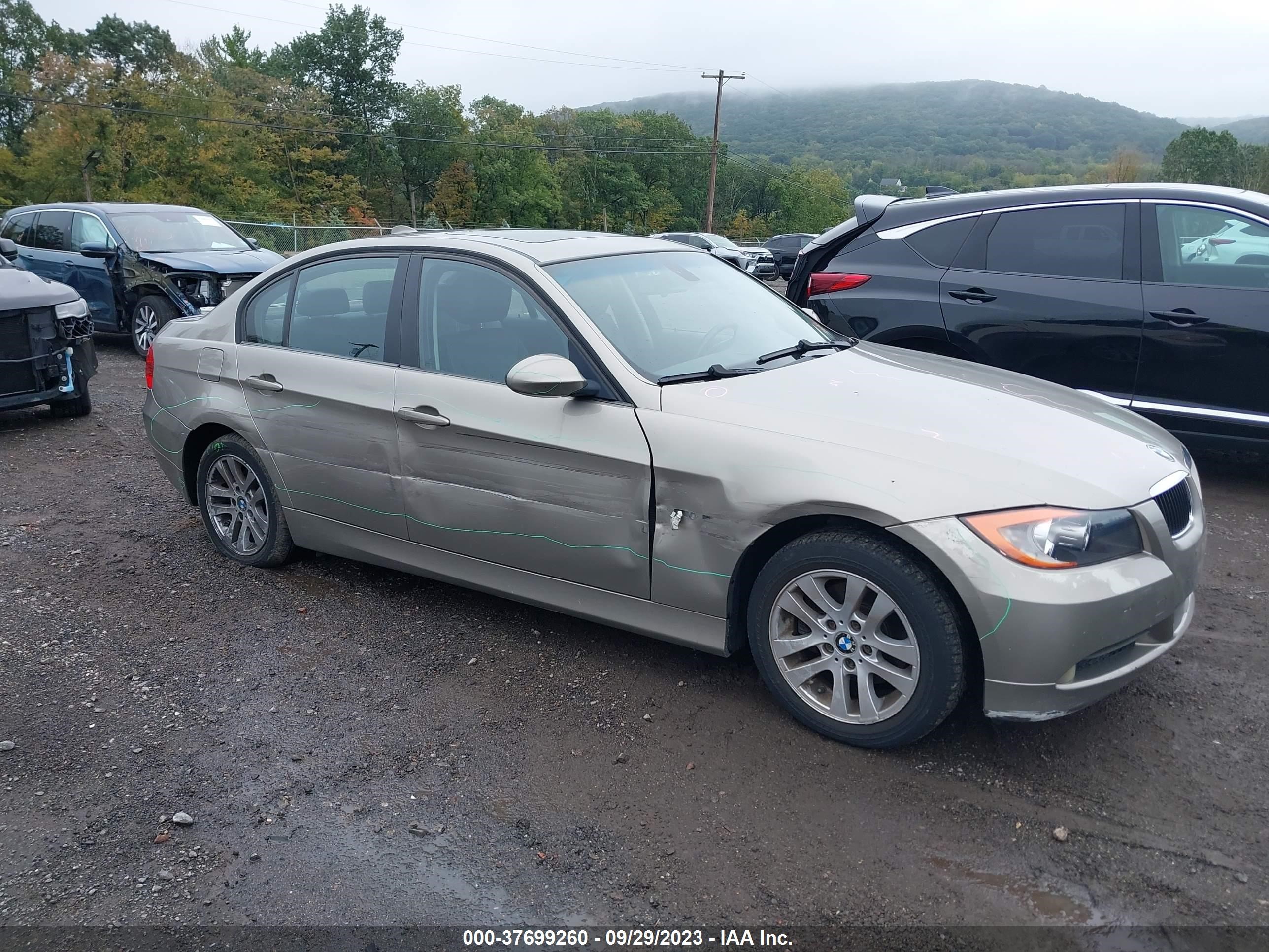 BMW 3ER 2007 wbava33537kx82169