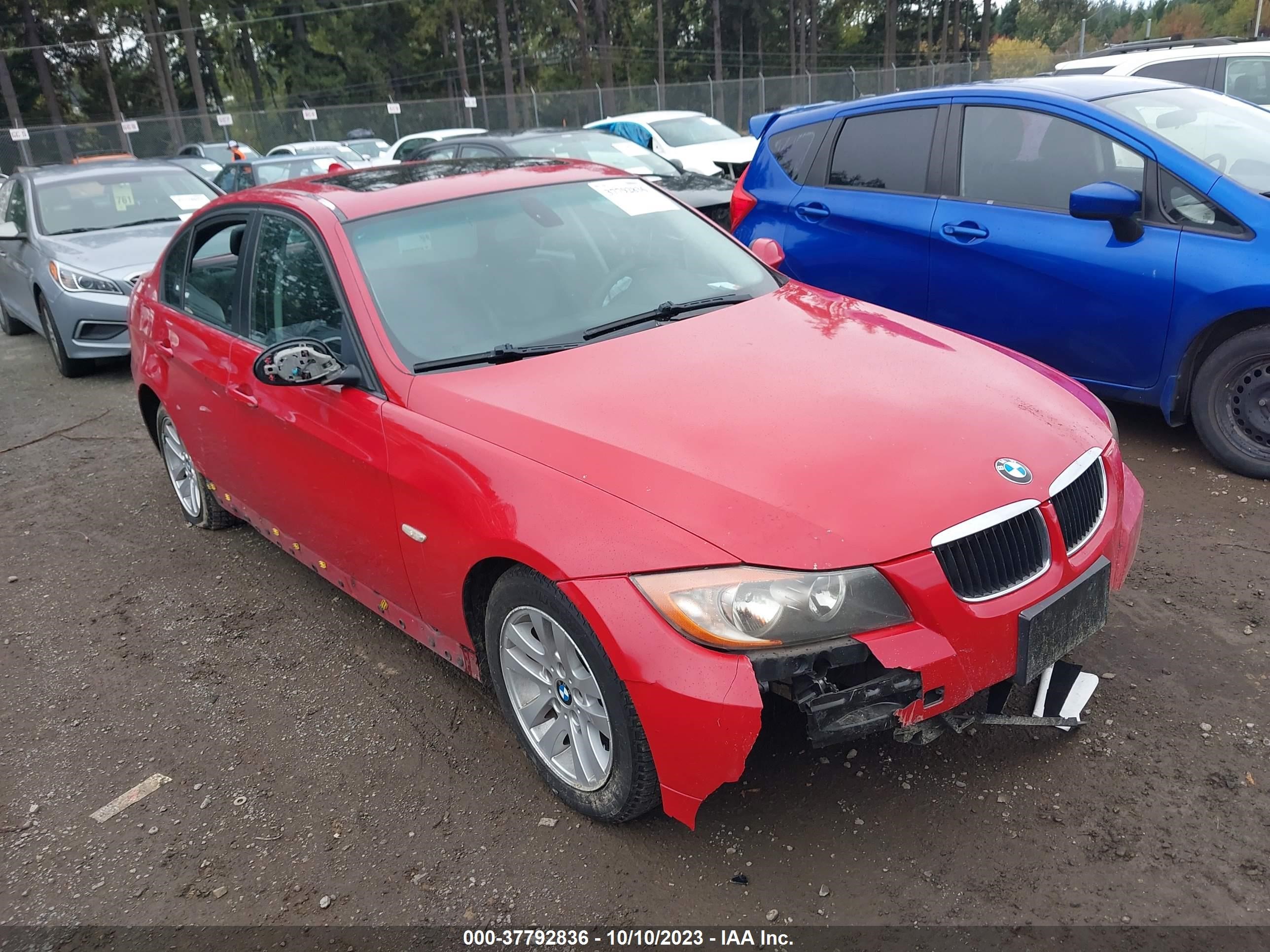 BMW 3ER 2007 wbava33537pg39227