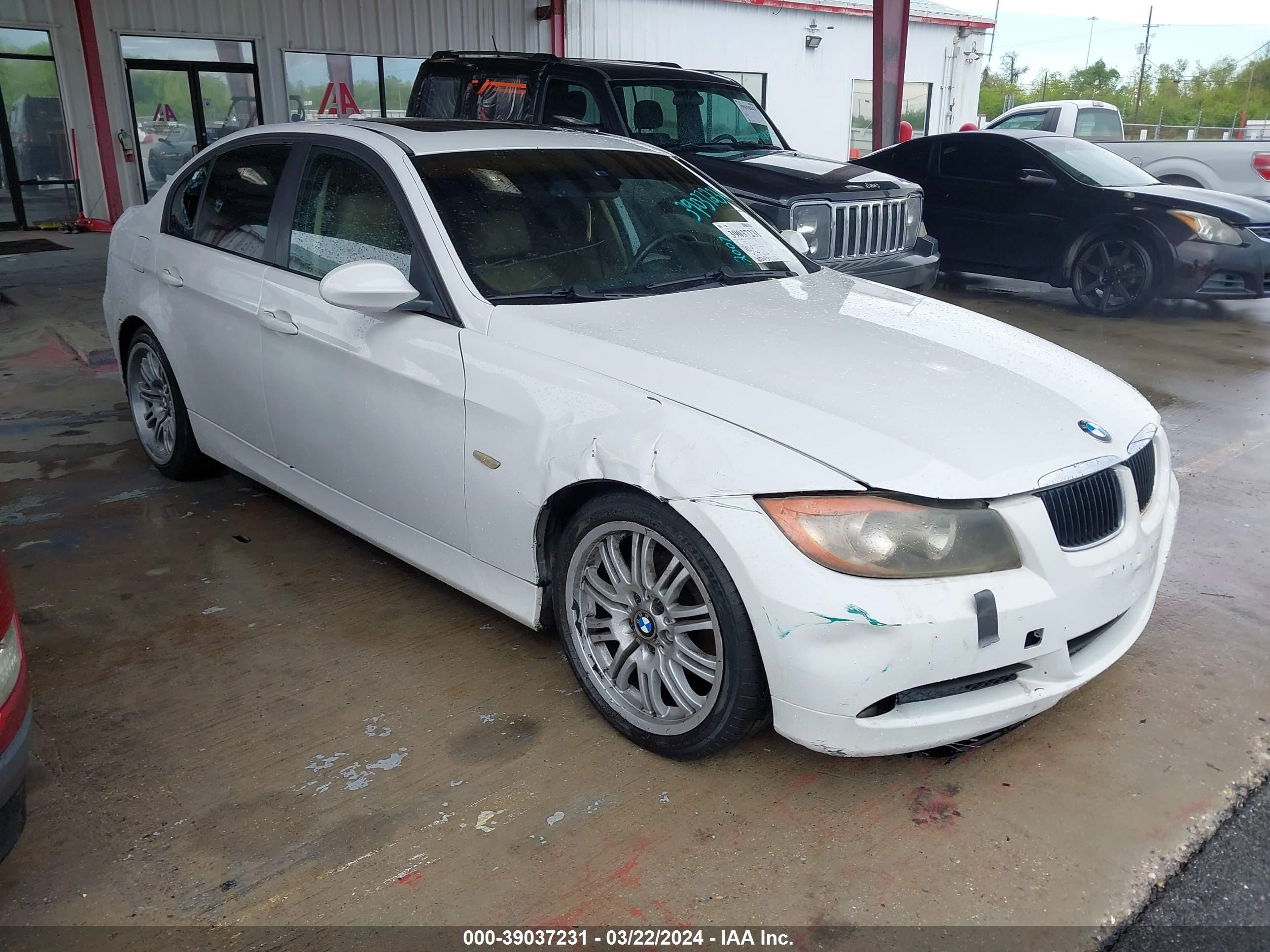 BMW 3ER 2007 wbava33547kx71665