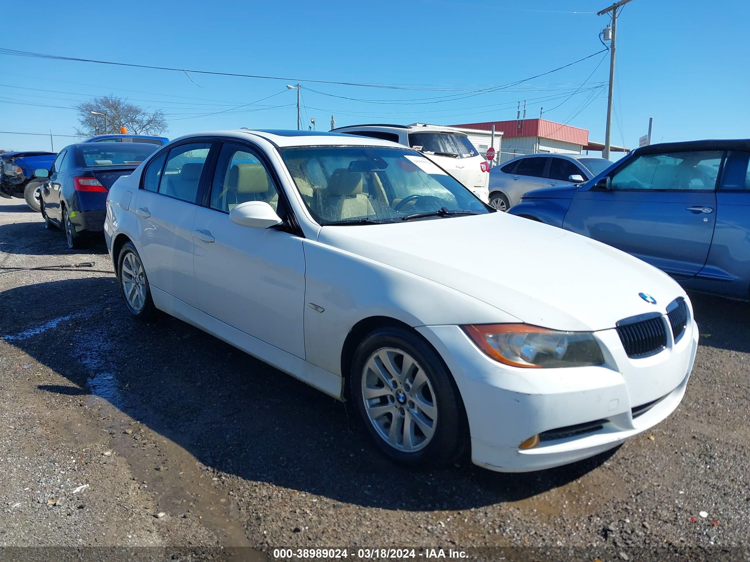 BMW 3ER 2007 wbava33547kx77708