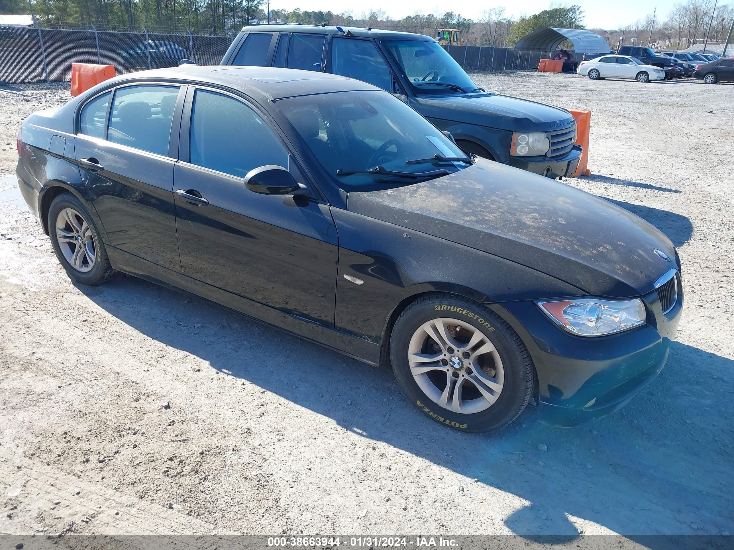 BMW 3ER 2008 wbava33558kx86094