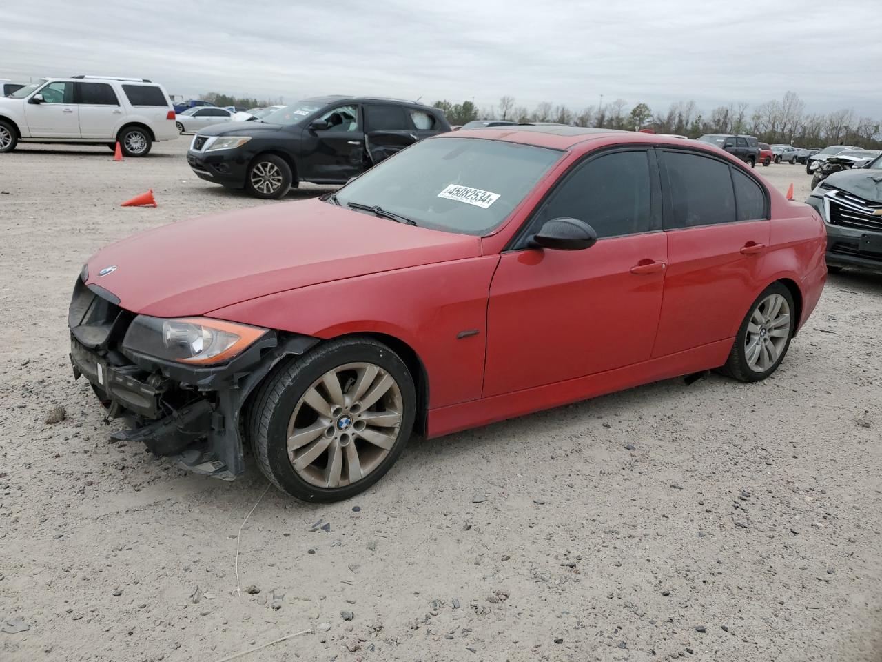 BMW 3ER 2007 wbava33567kx78844