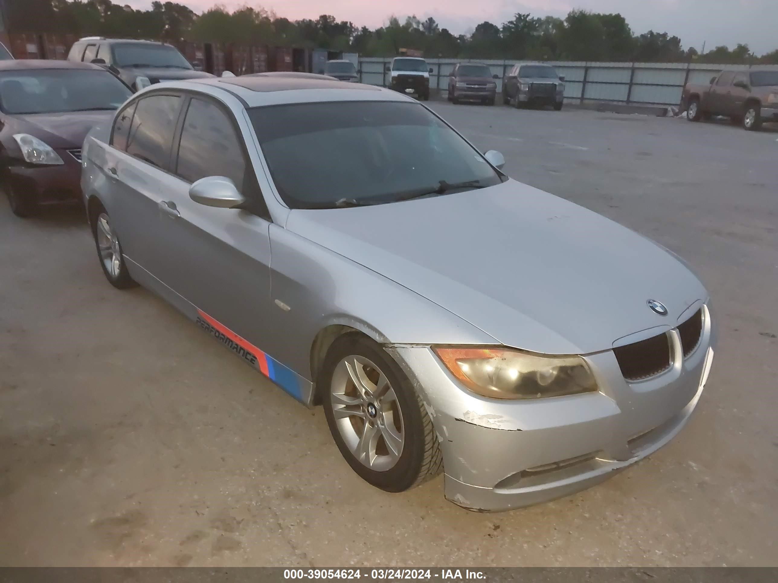 BMW 3ER 2008 wbava33568k053147